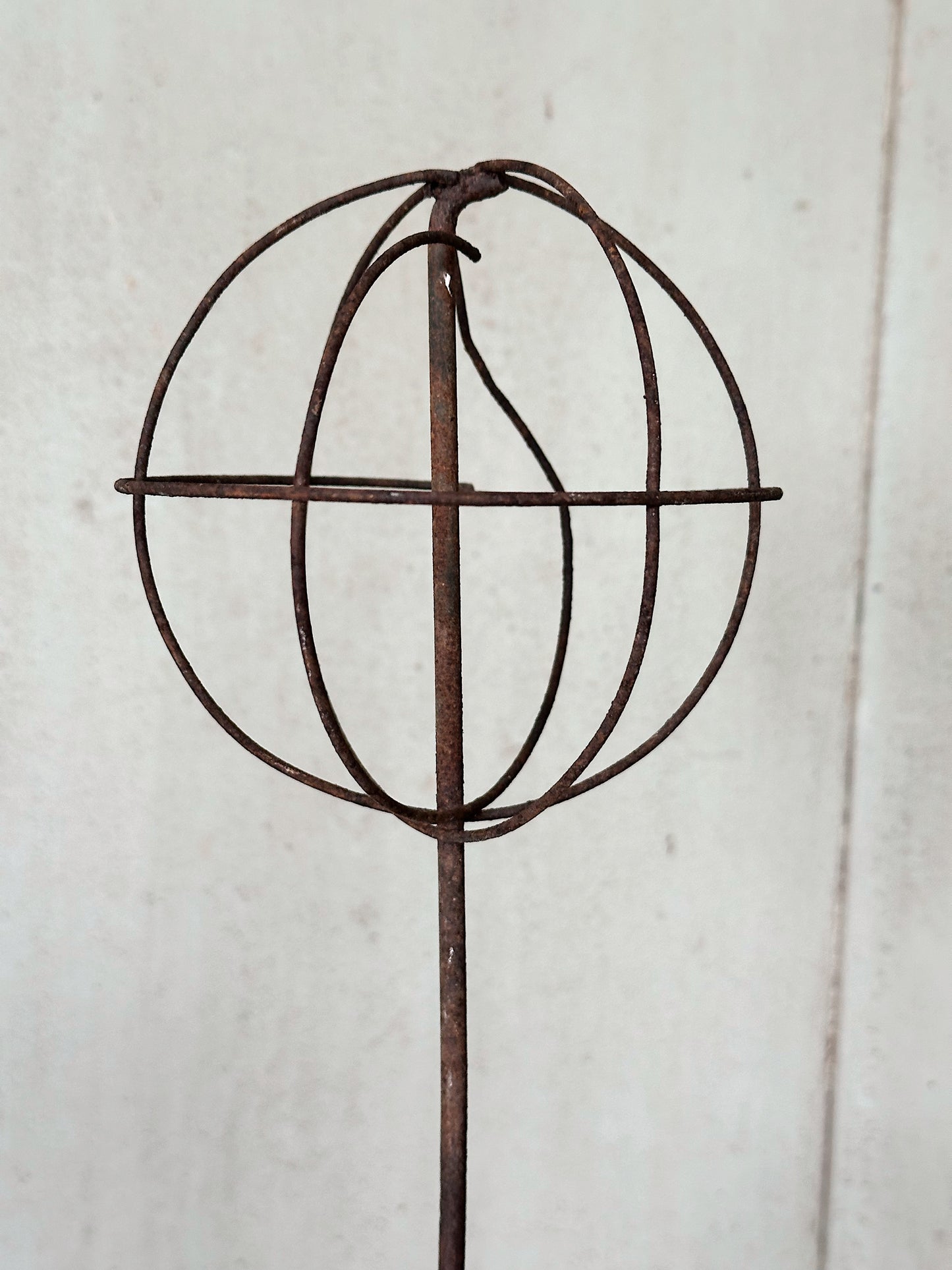 Vintage Metal Wire Topiary Form
