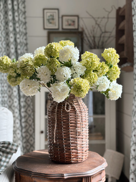 Woven Willow Vase
