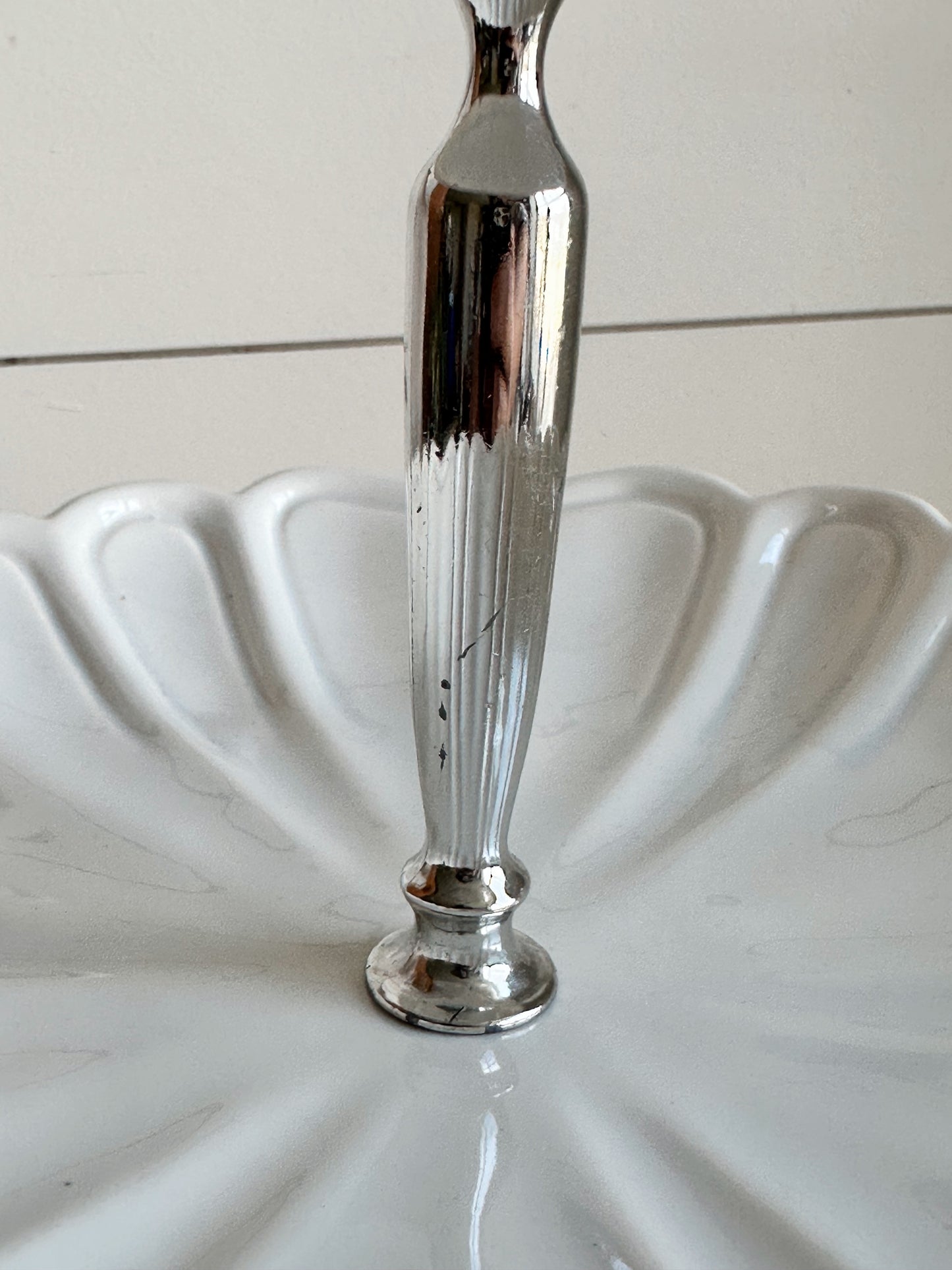 Vintage California Pottery Three Tier Server