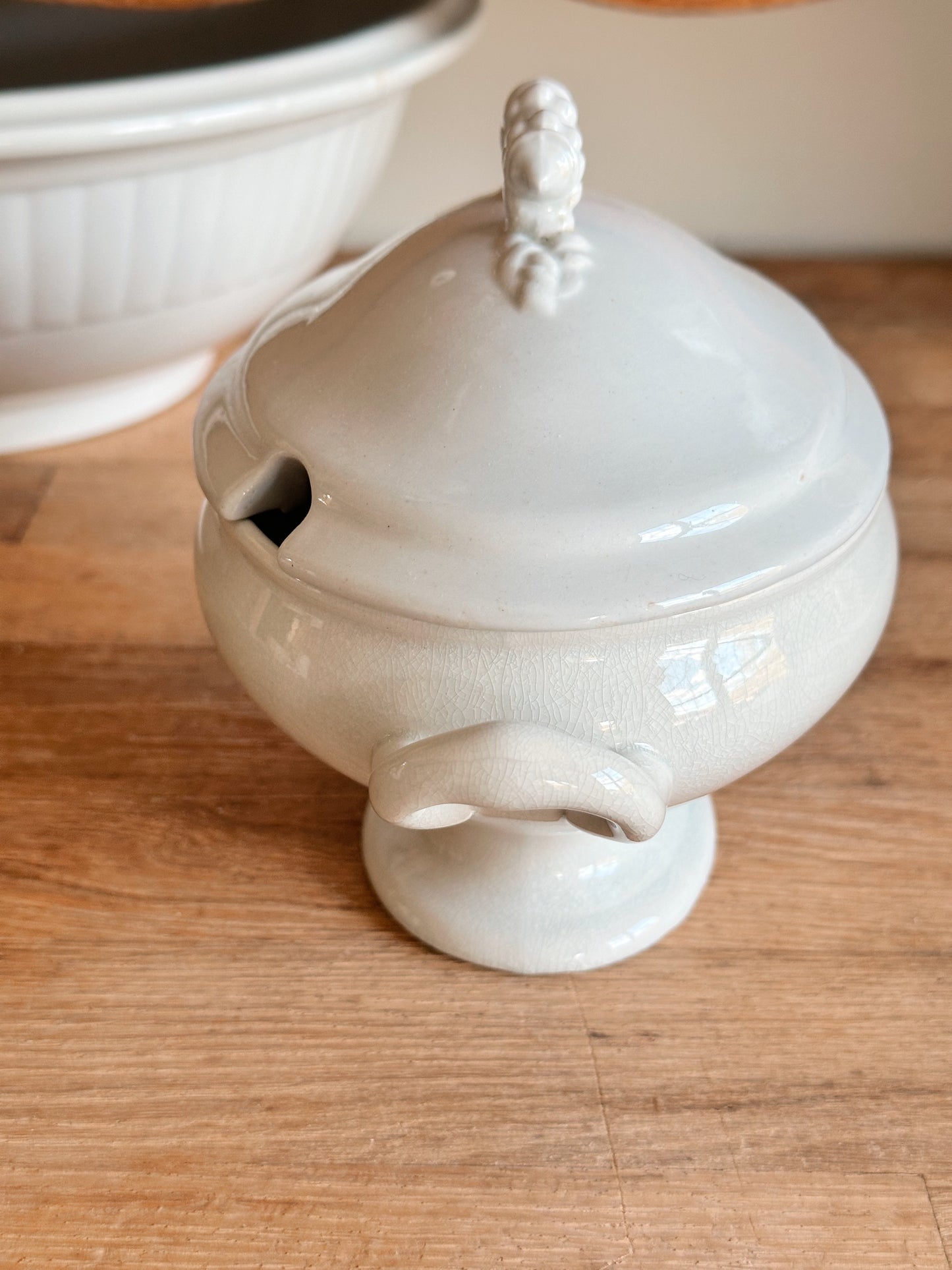 Vintage Ironstone Gravy Tureen