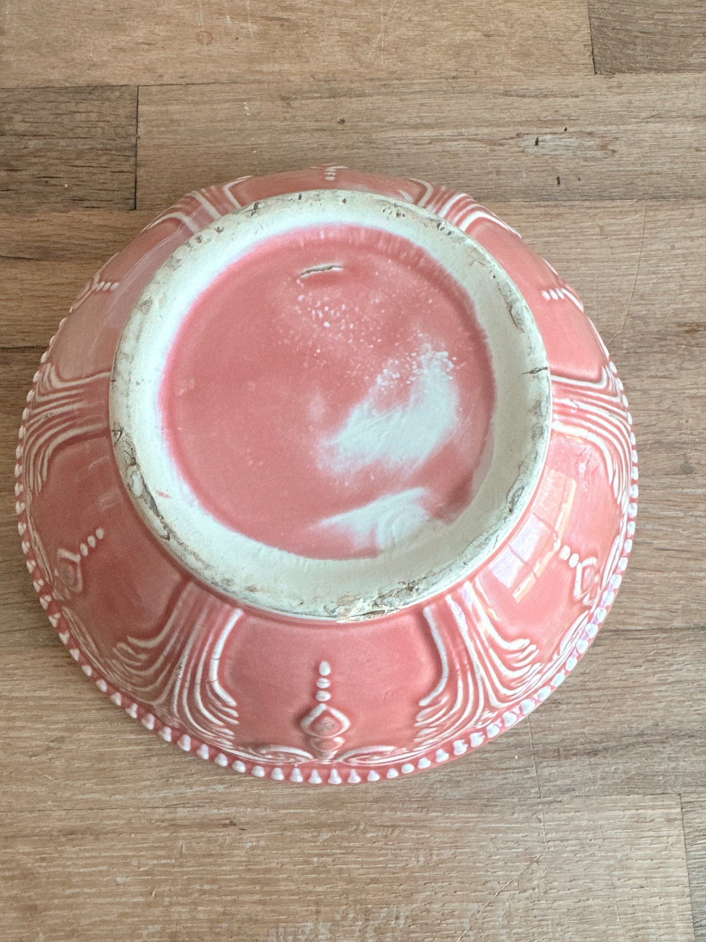 Vintage Rose Stoneware Bowl