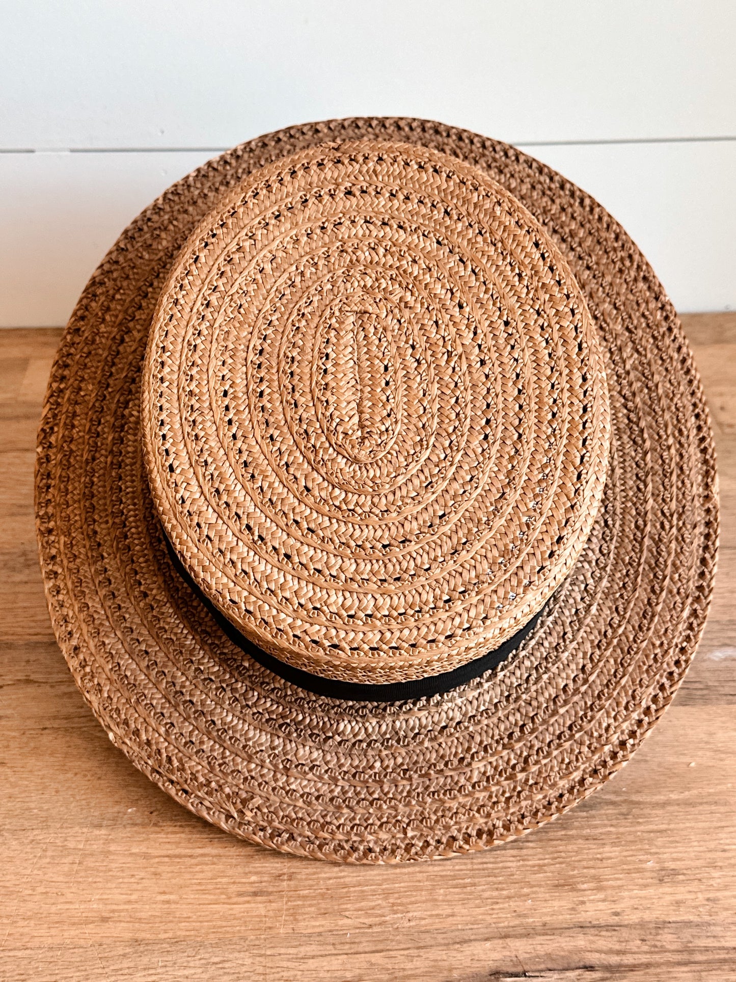 Vintage Woven Hat, Adam, Sea Breeze