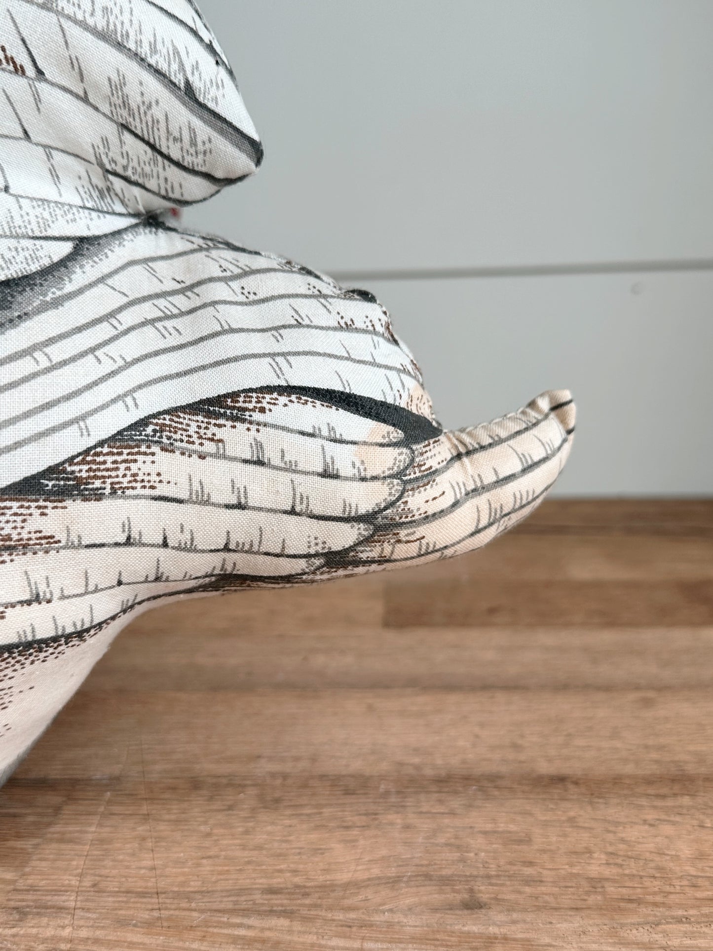 Vintage Handmade Stuffed Swan