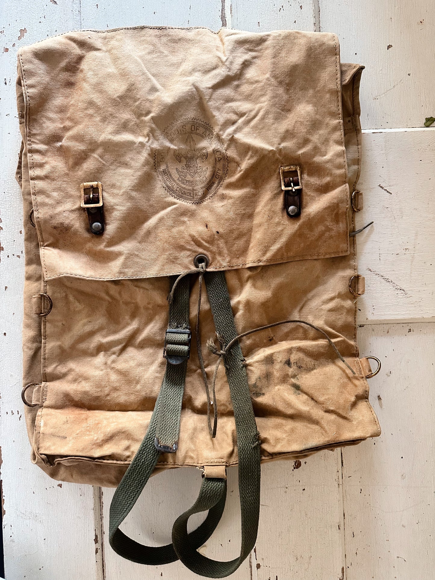 Vintage Boyscout Backpack