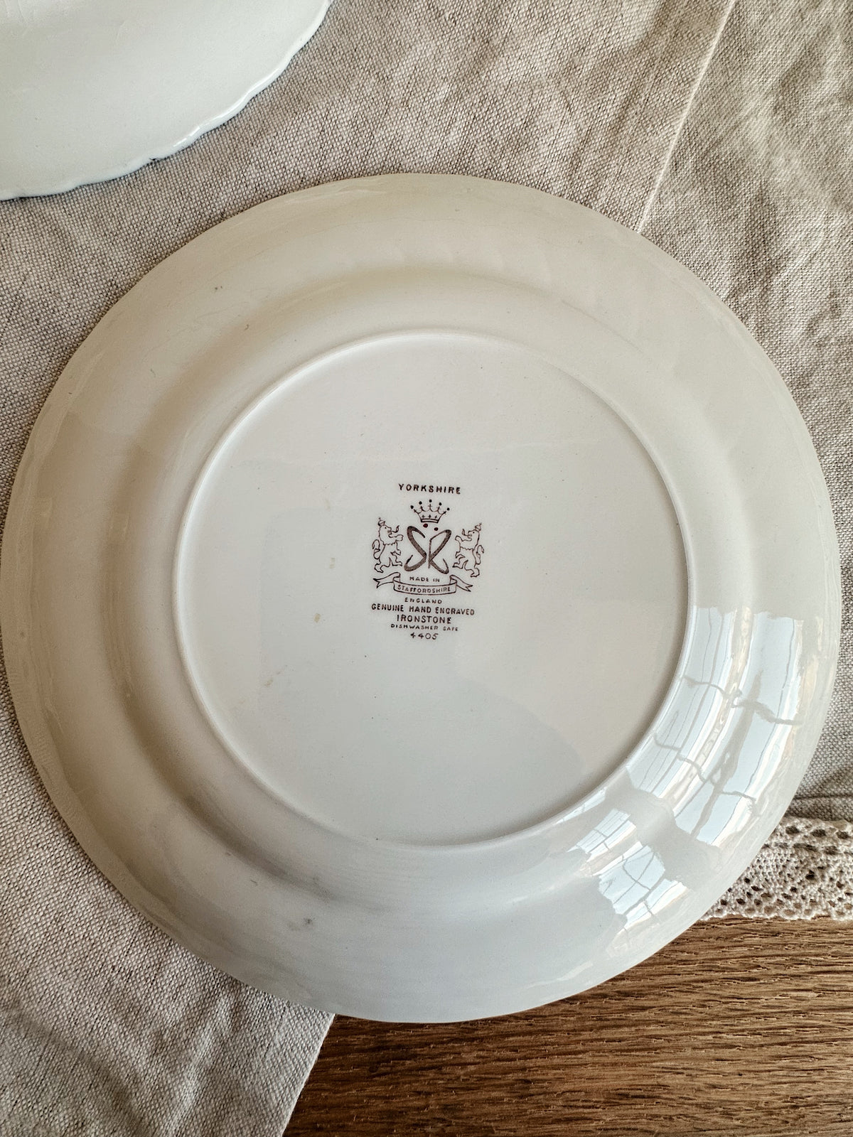 Collection of Four Ridgway Staffordshire Transferware Plates