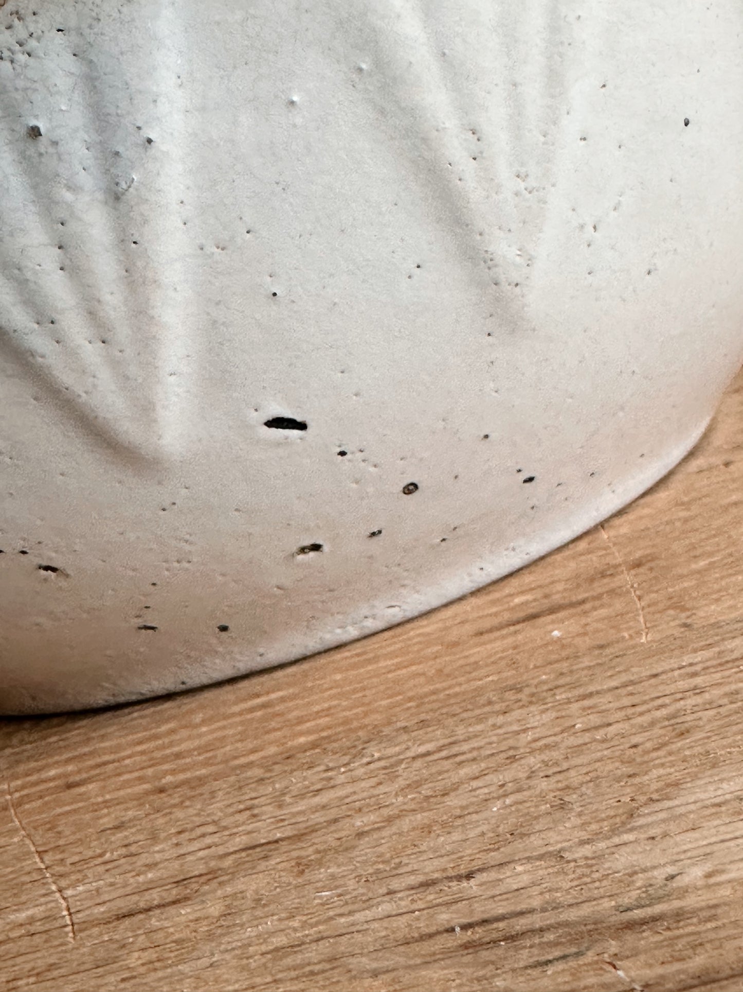 Large Vintage Picket Fence Stoneware Bowl