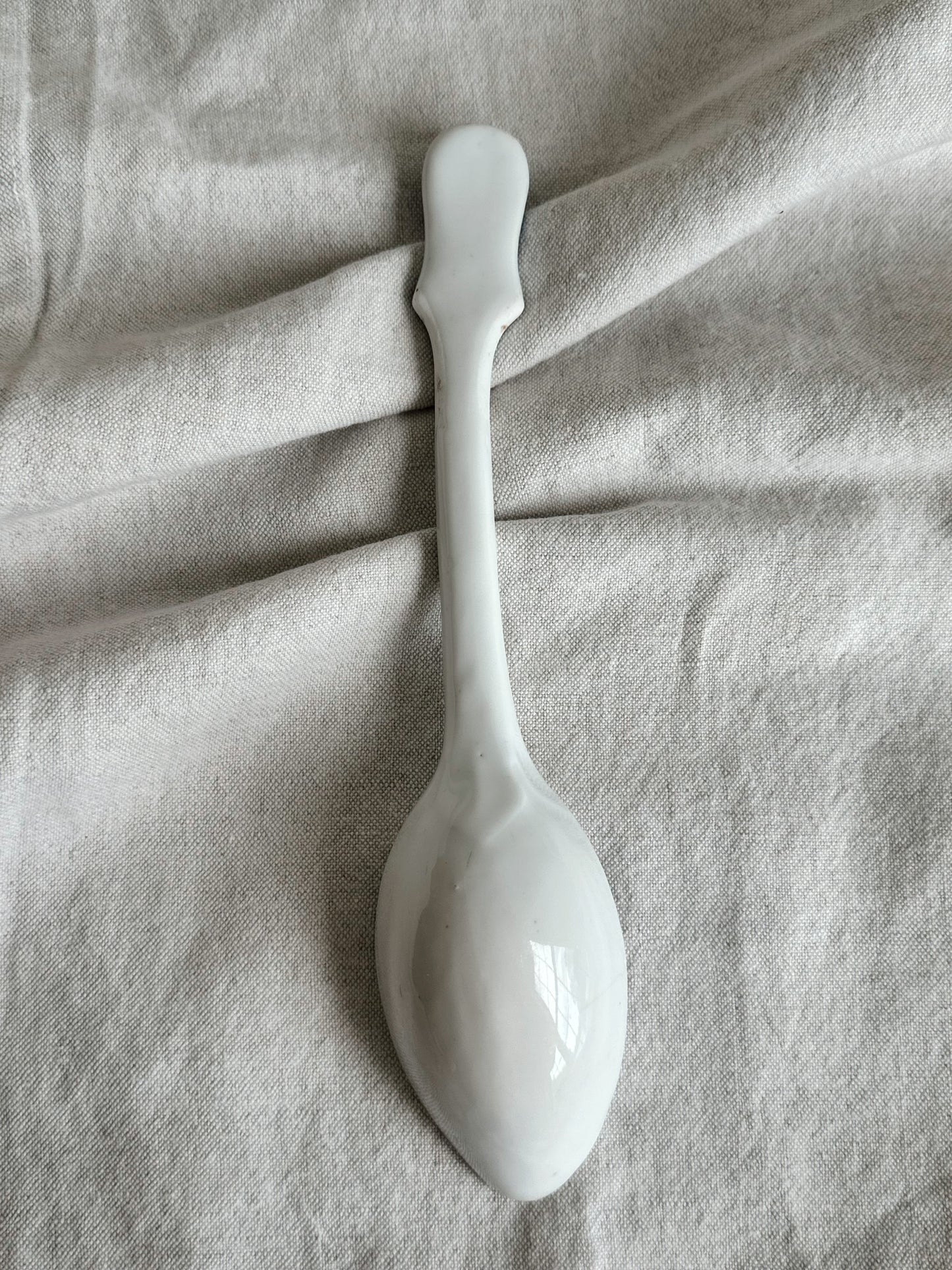 Antique Onion Ware Serving Spoon