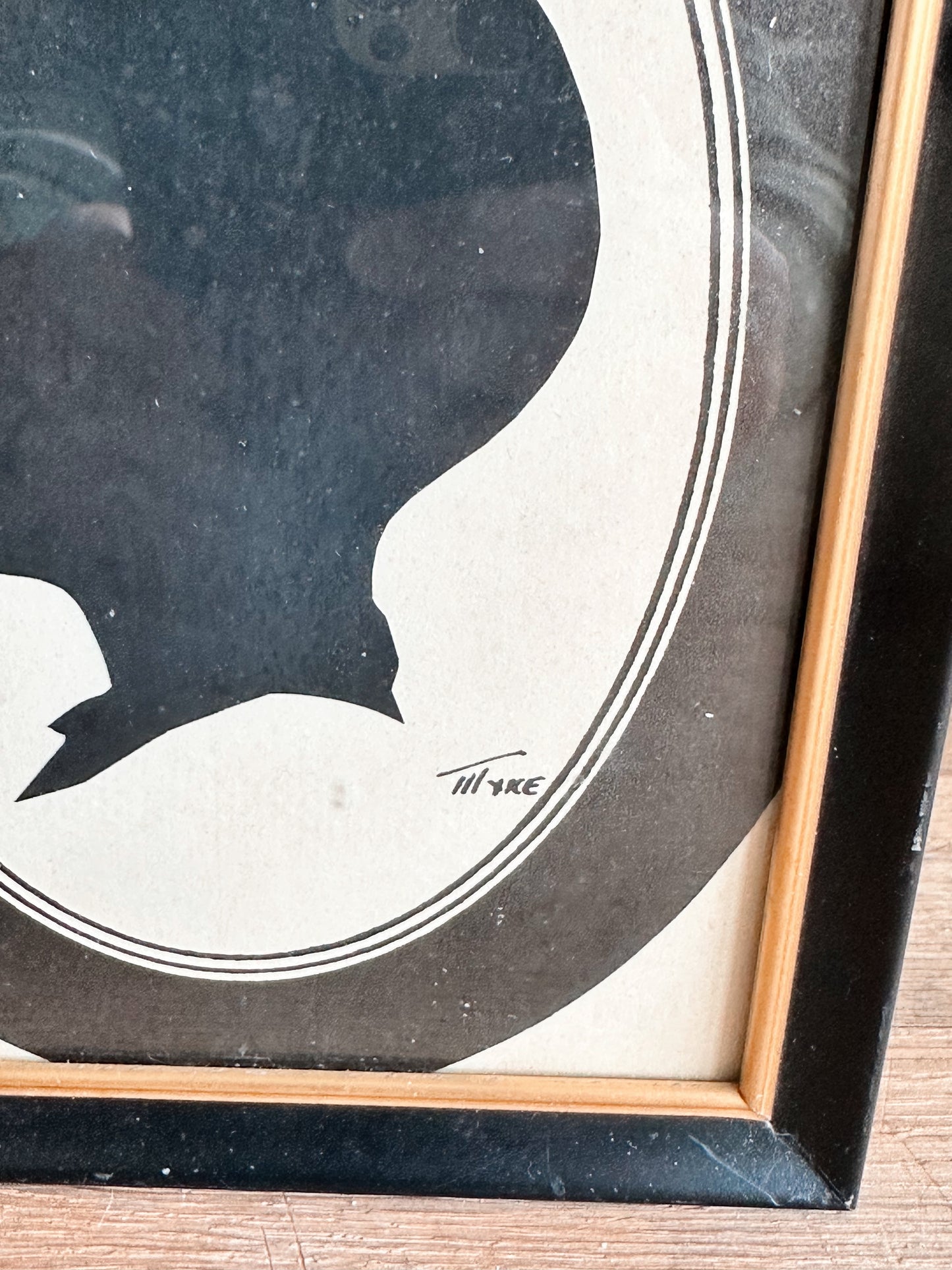 1966 Vintage Hand Cut Silhouette