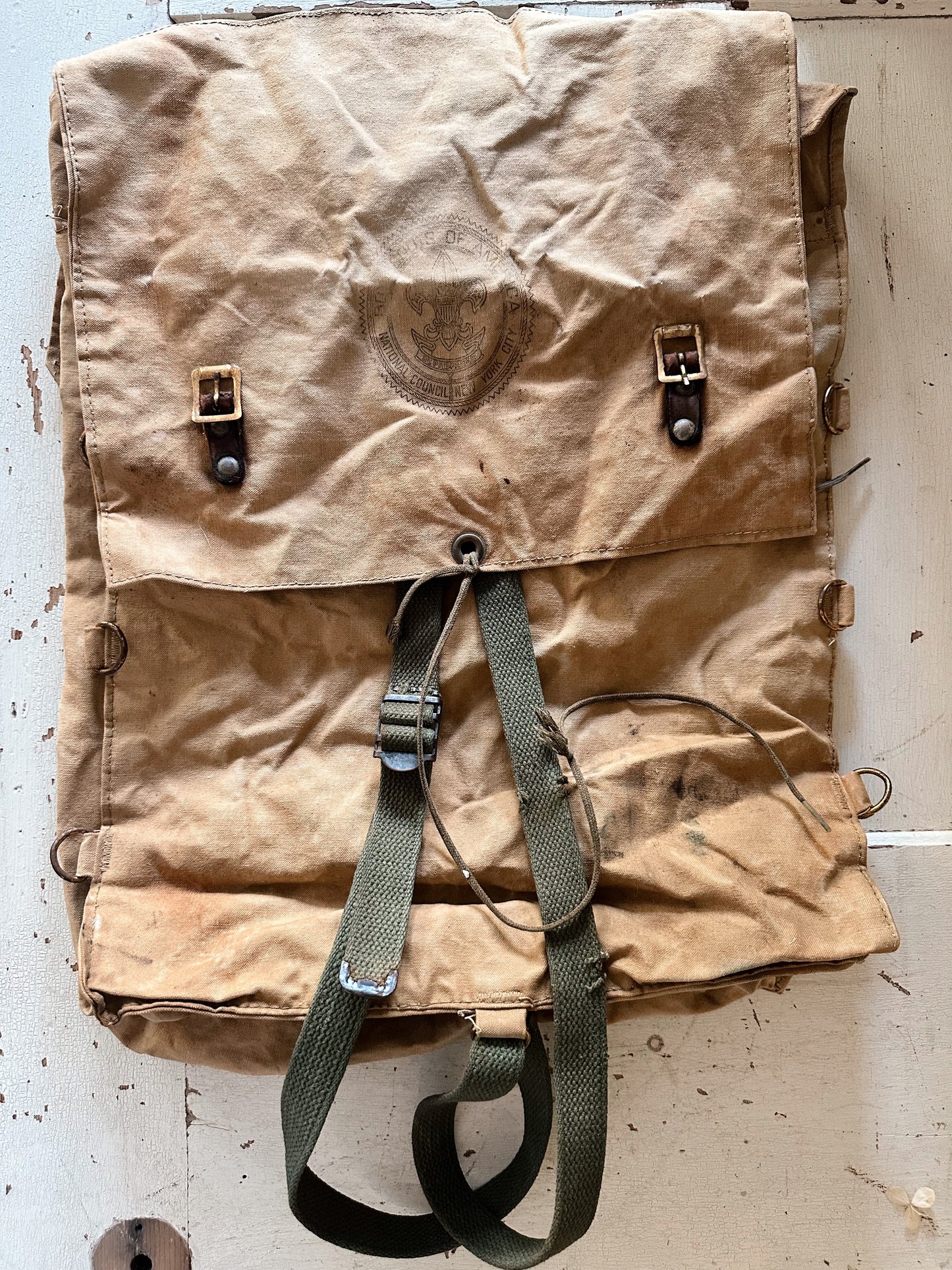 Vintage Boyscout Backpack