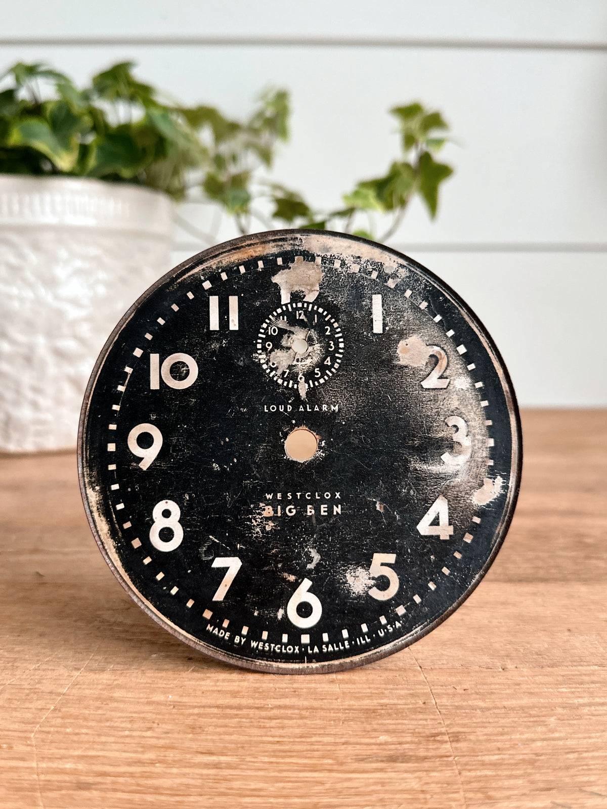 Vintage Big Ben Clock Face