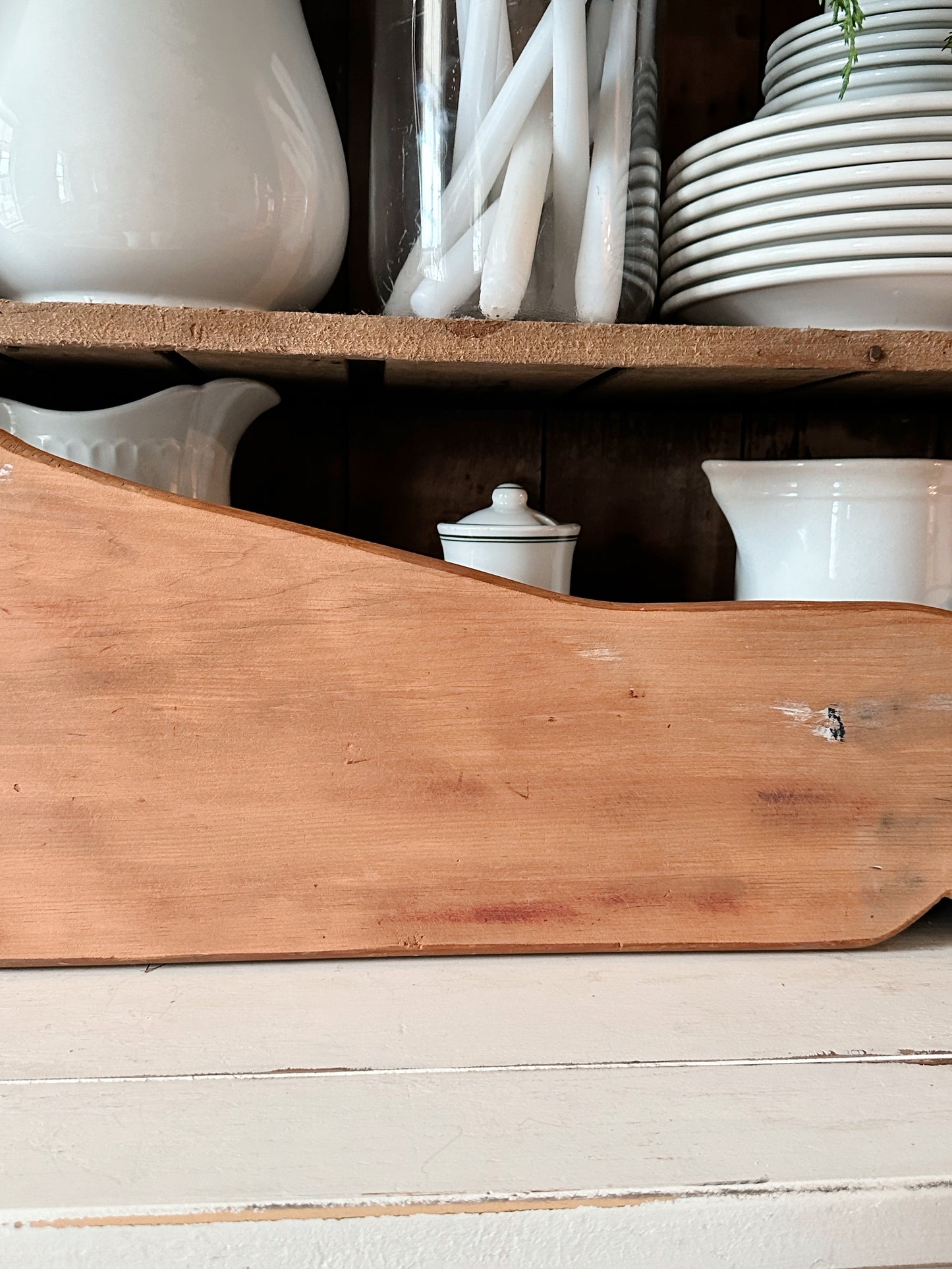 Vintage Wooden Angel Wall Hanging