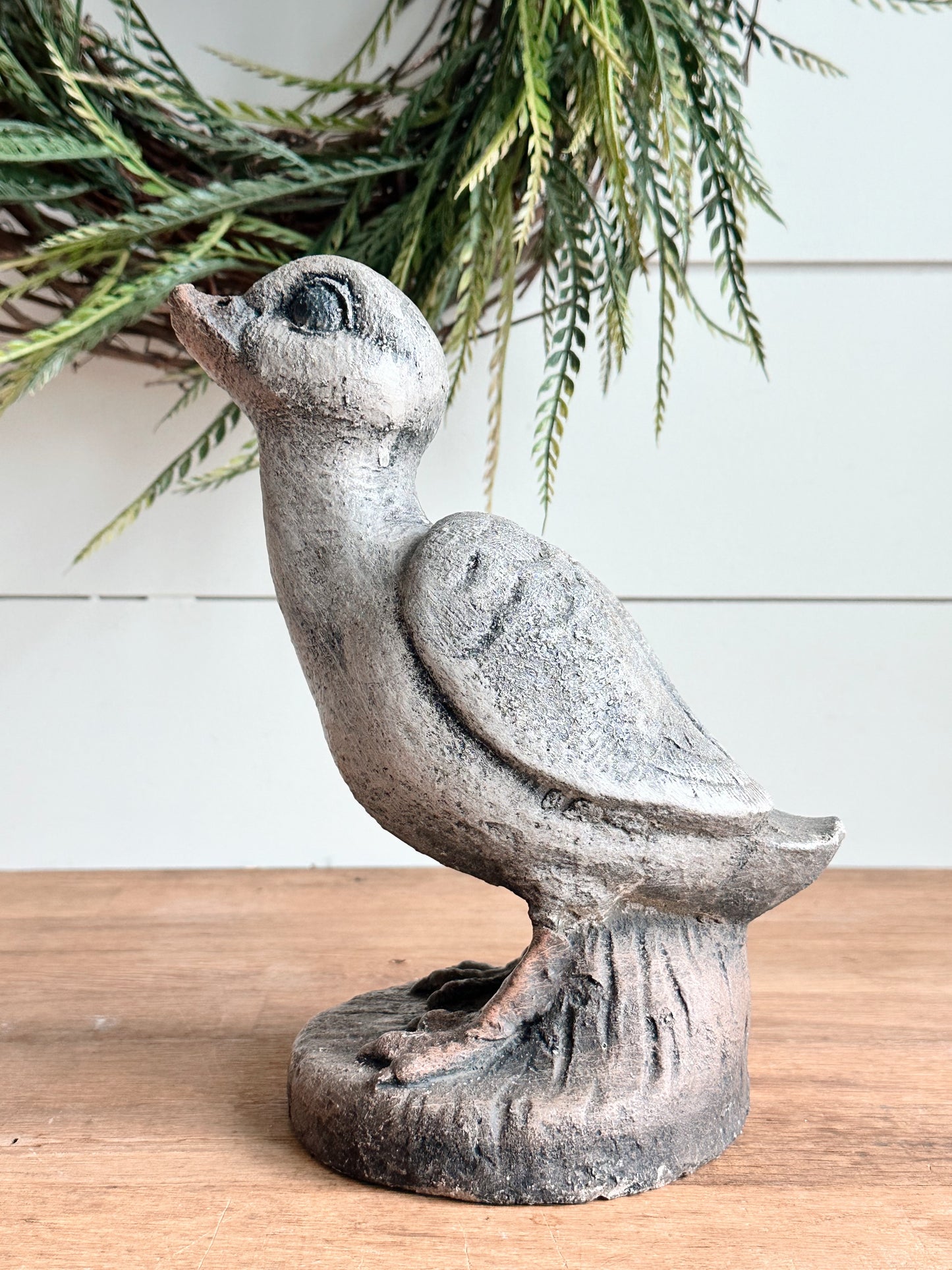 Vintage Concrete Duckling