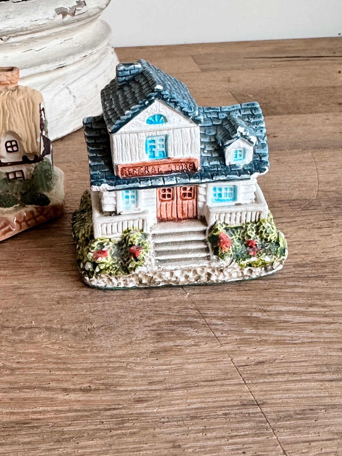 Collection of Vintage Miniature Cottages