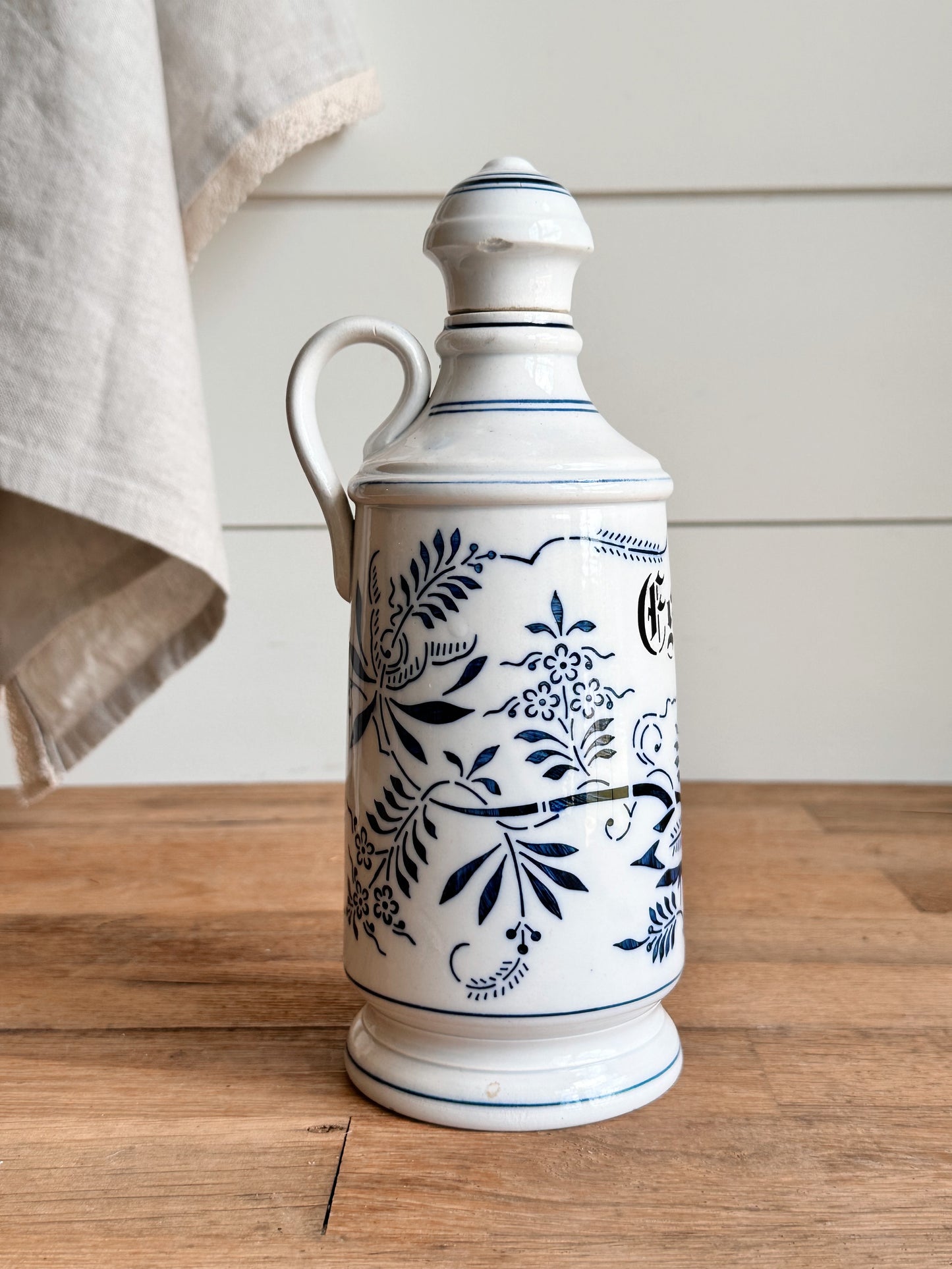 Vintage German Vinegar Bottle