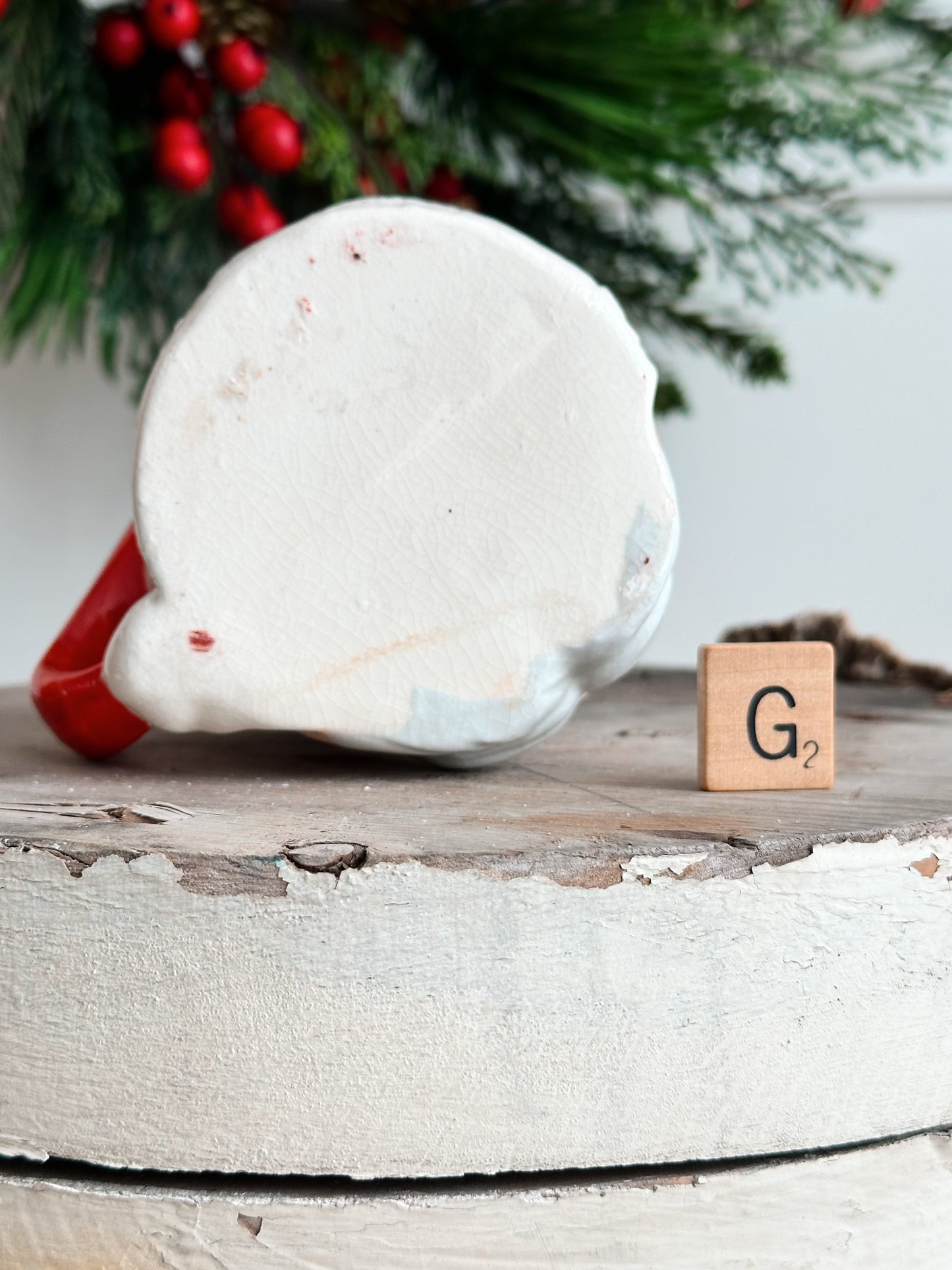 Vintage Santa Mug