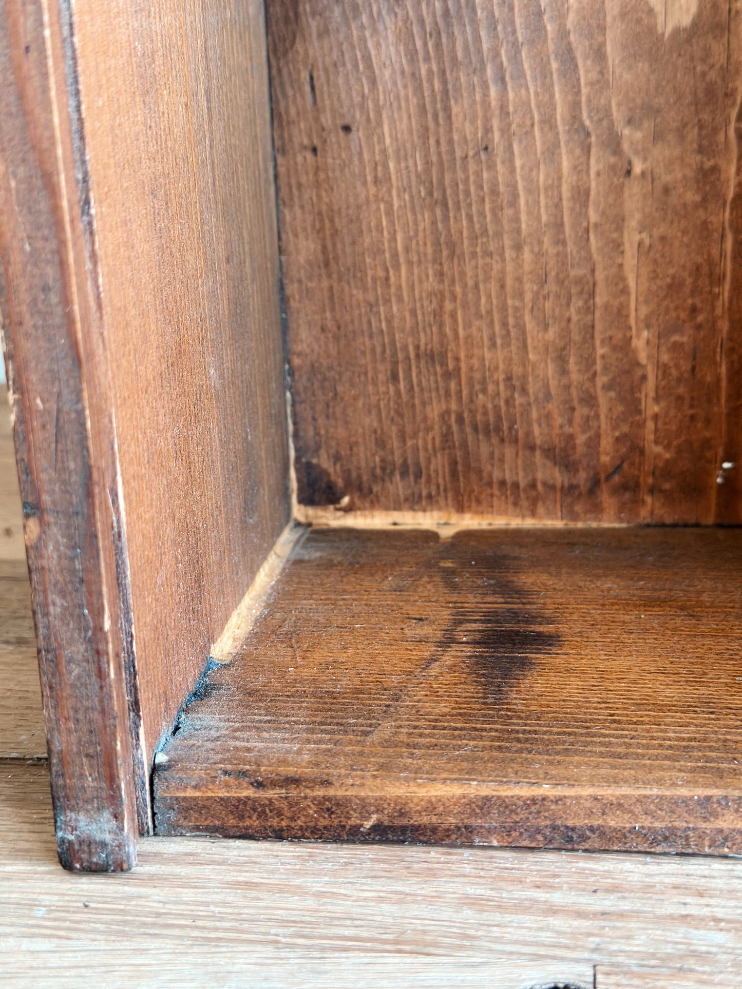 Vintage Wooden Bread Box
