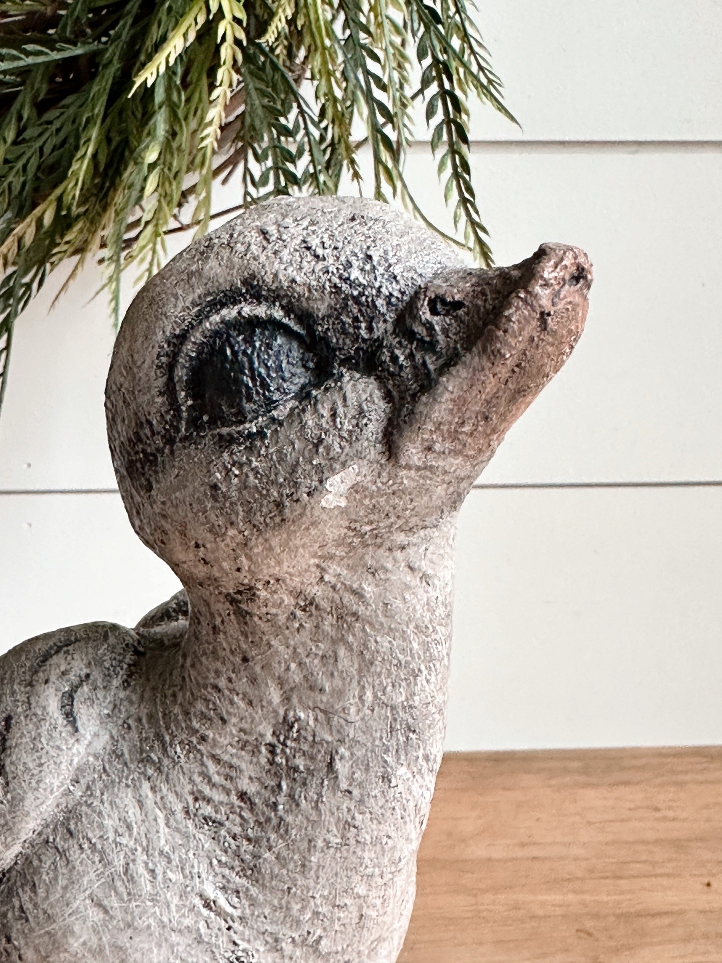 Vintage Concrete Duckling