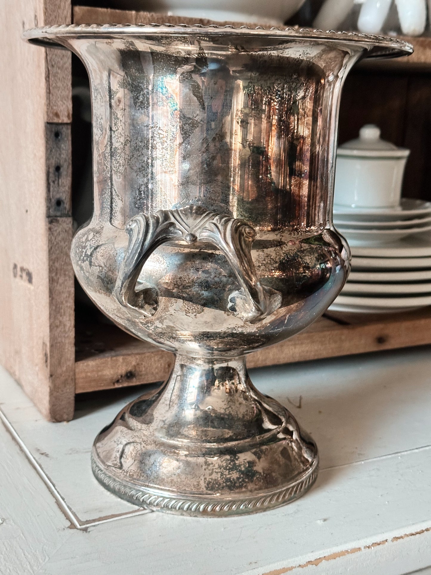 Vintage Silver Champagne Bucket