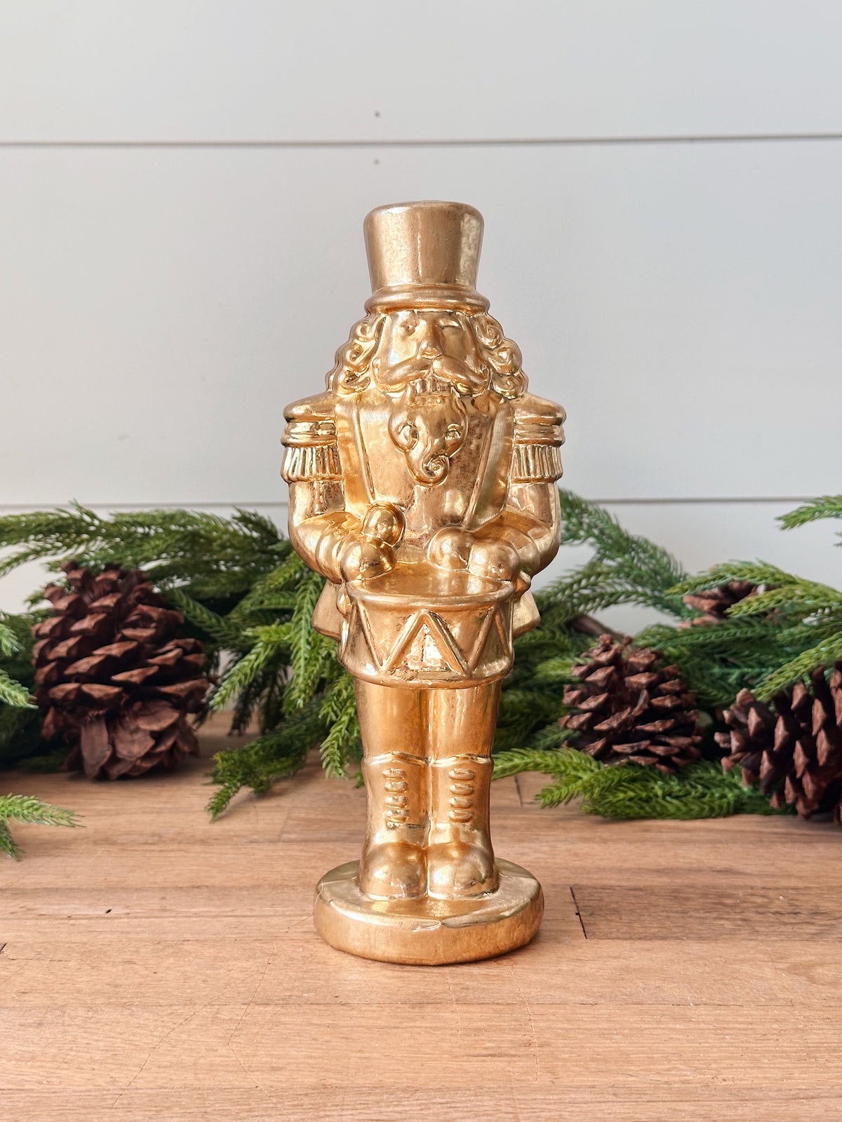 Gold Blown Glass Soldiers