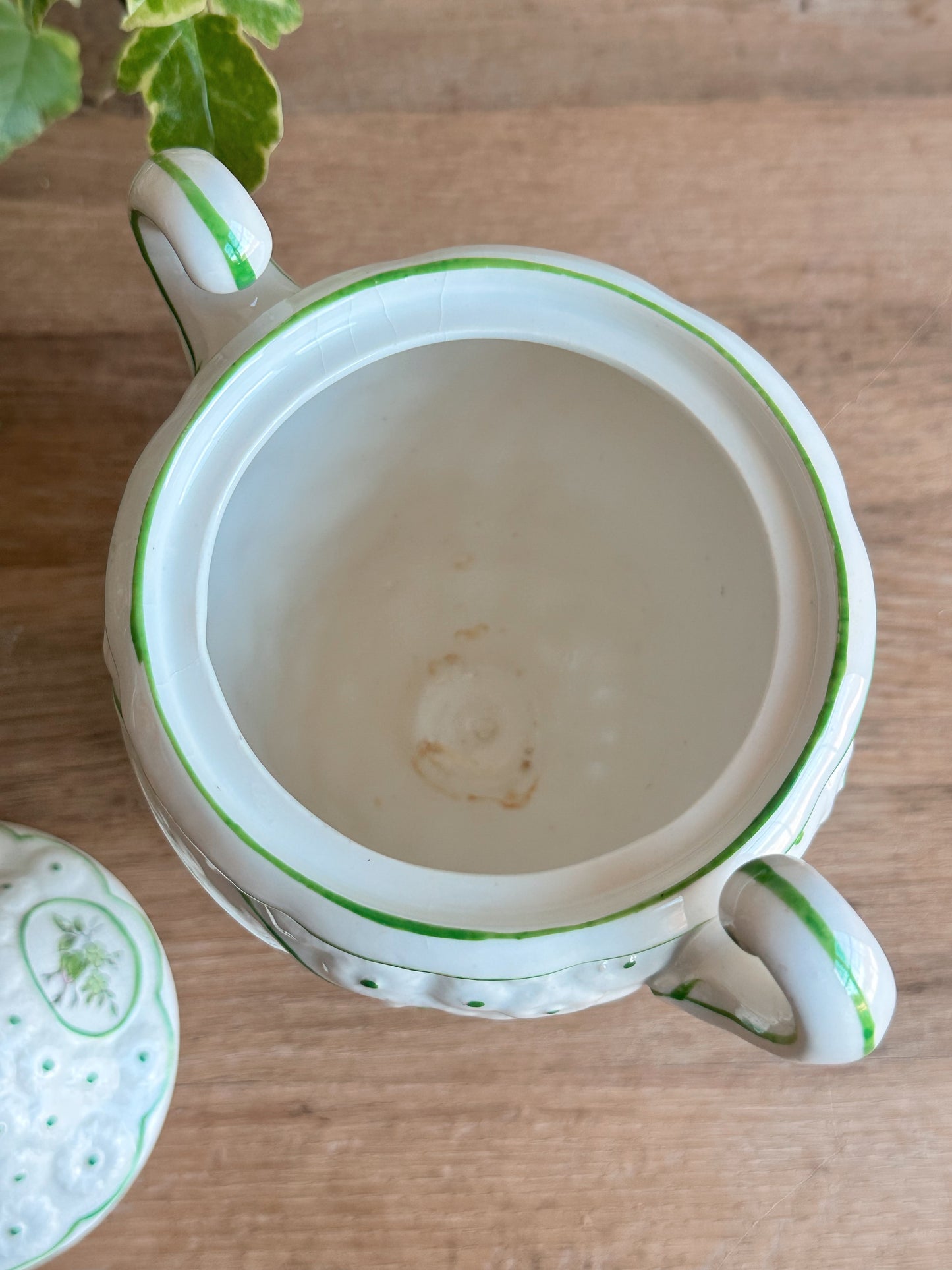 Vintage Hand Painted Sugar Pot (Japan)