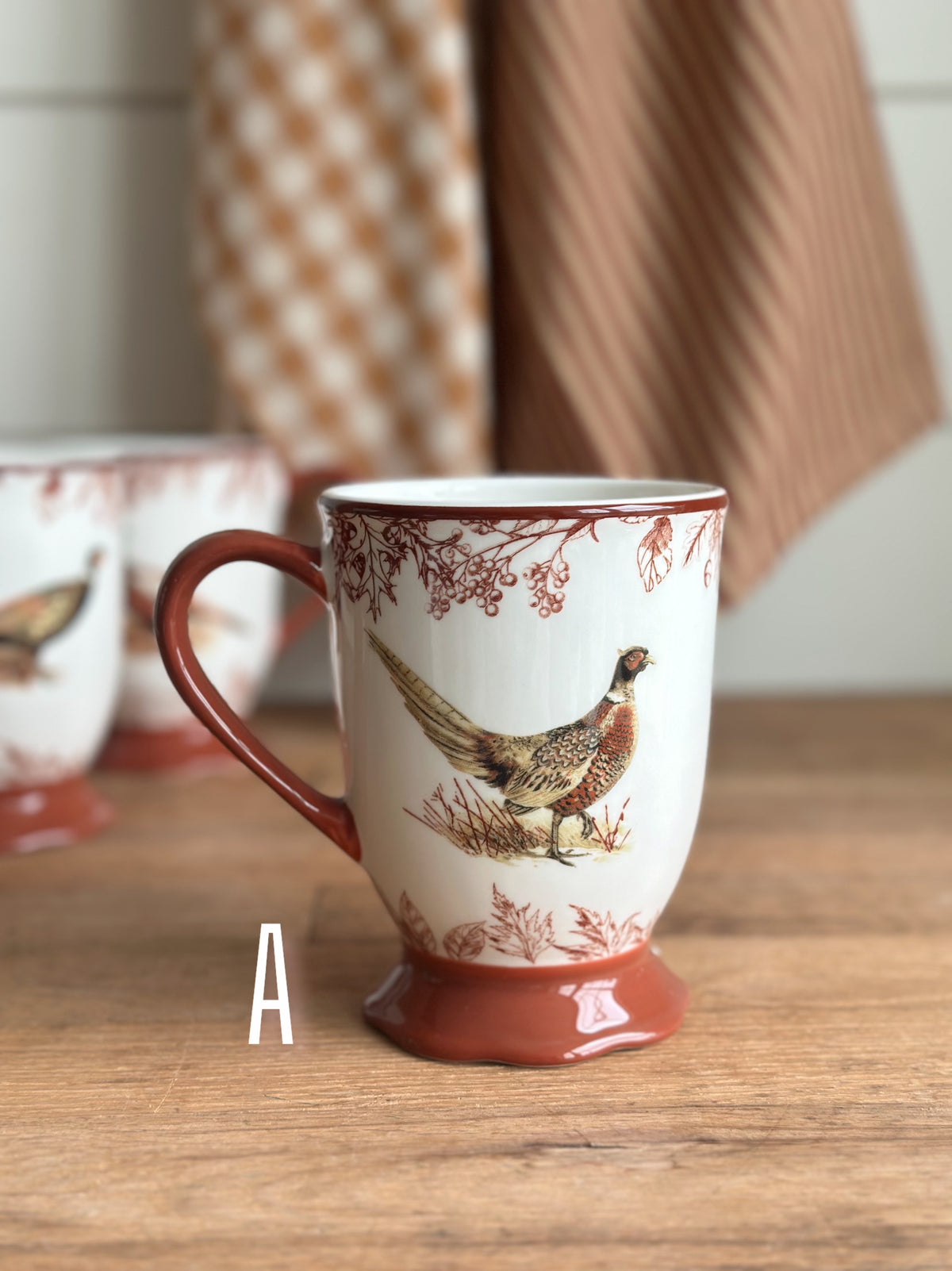 Fall Pheasant Mugs