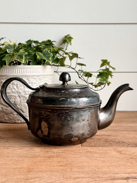 Vintage Reed & Barton Silver Soldered US Navy Tea Pot