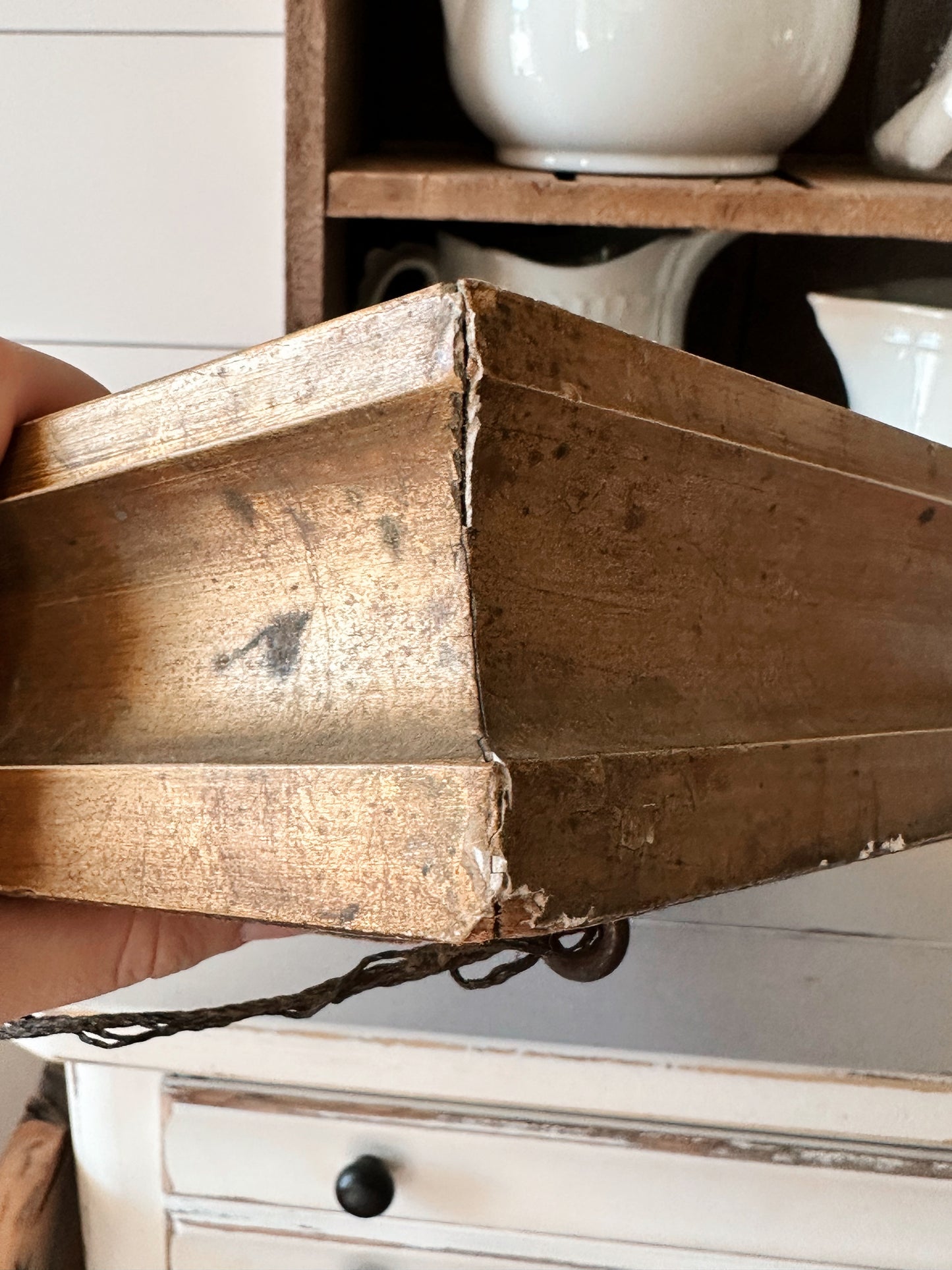 Original Antique Moody Painting of Grapes, Signed & Dated