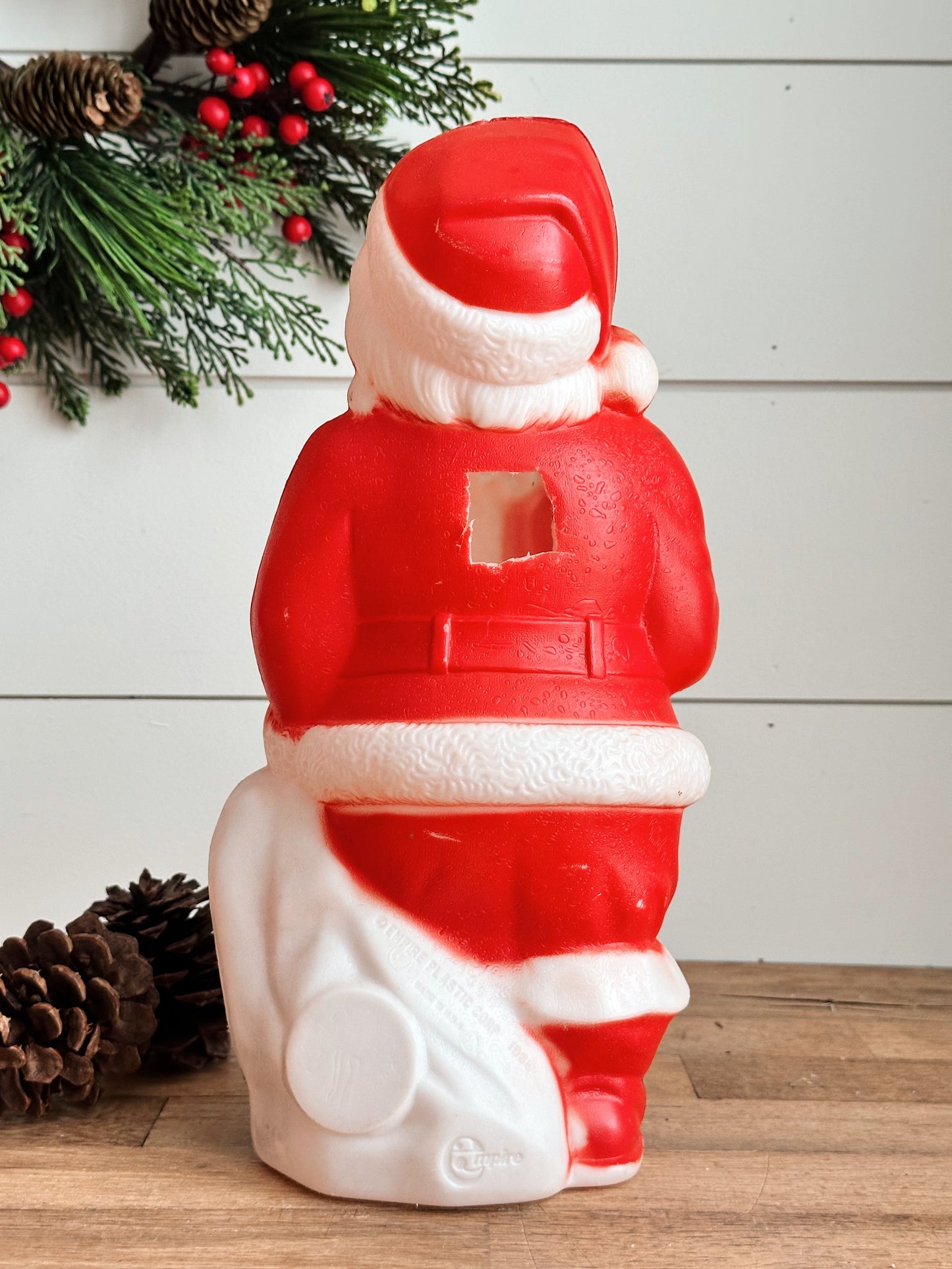 Vintage Empire Santa Blow Mold