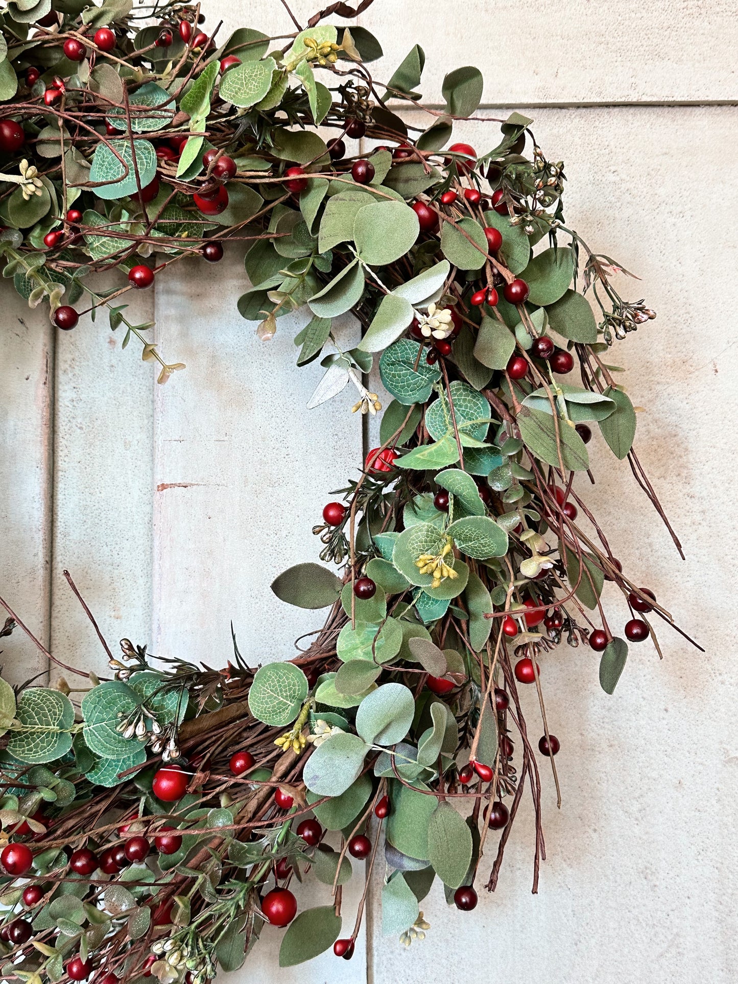 Cottage Christmas Wreath