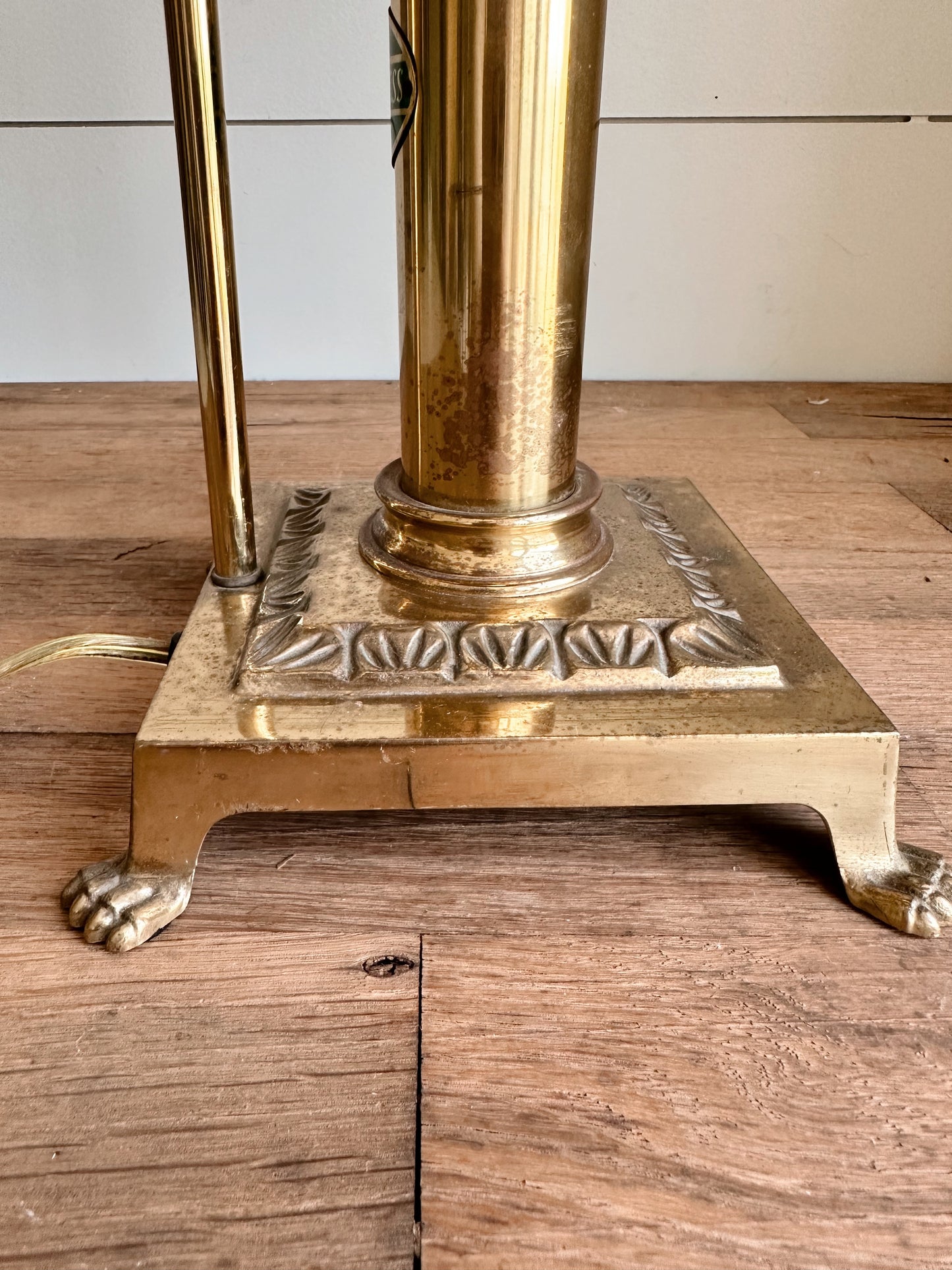 Vintage Brass Lamp