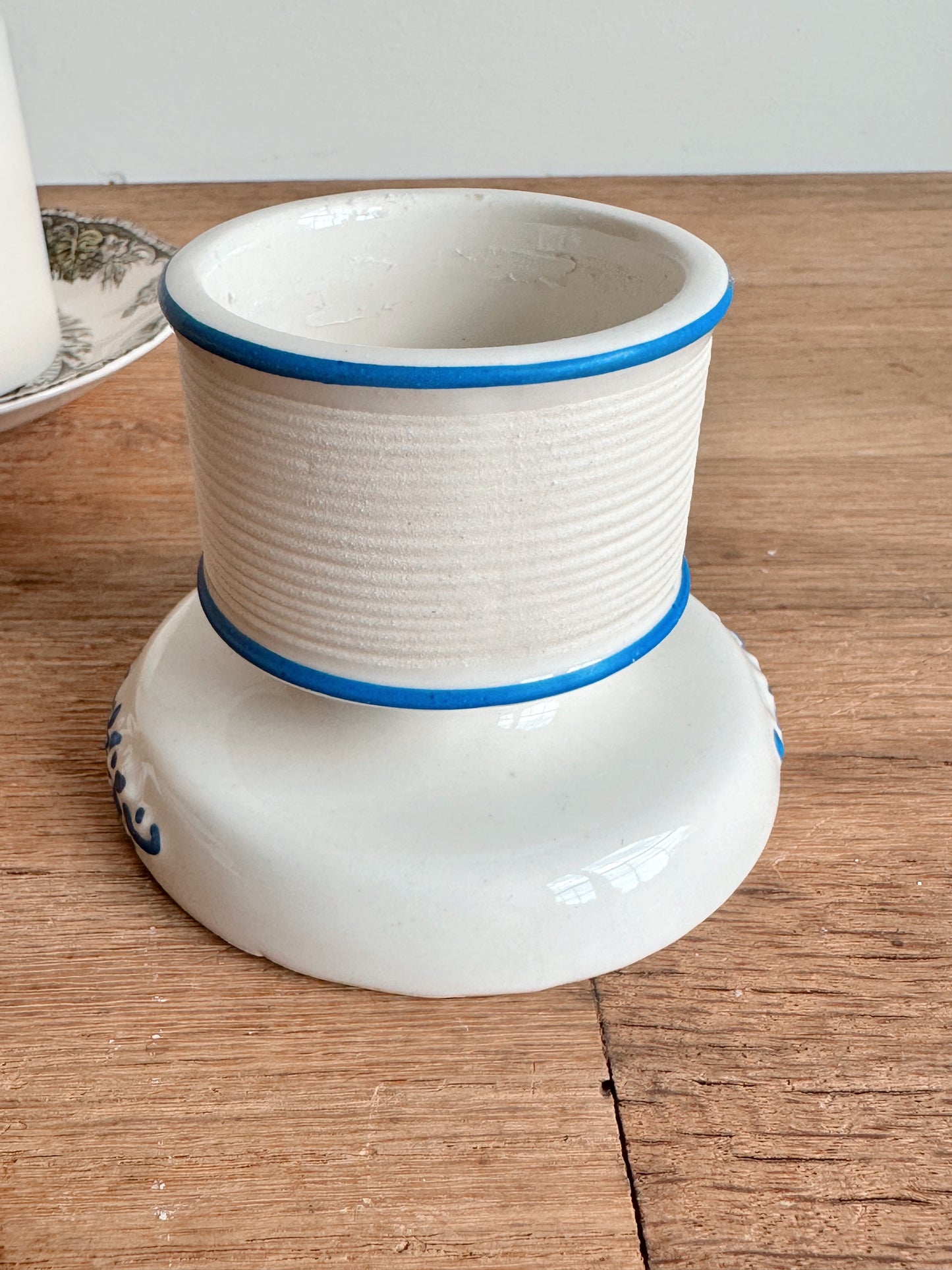Vintage French Porcelain Match Striker