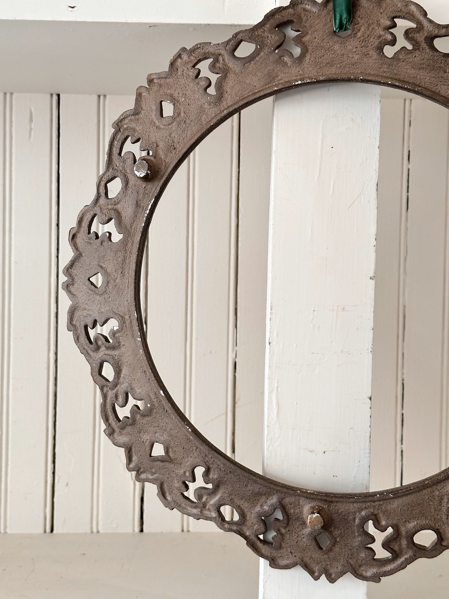 Vintage Iron Wreath