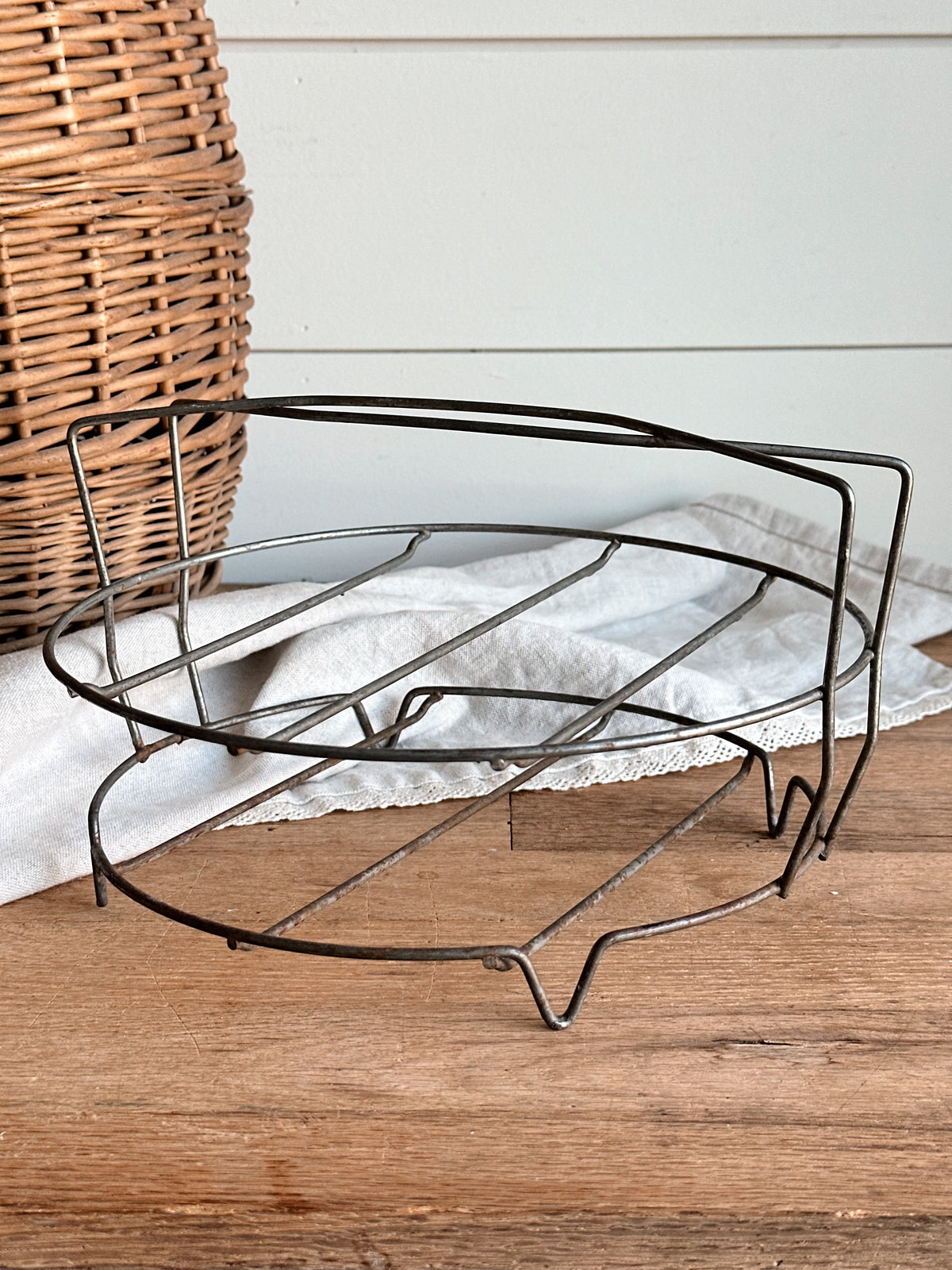 Vintage Metal Wire Pie Rack