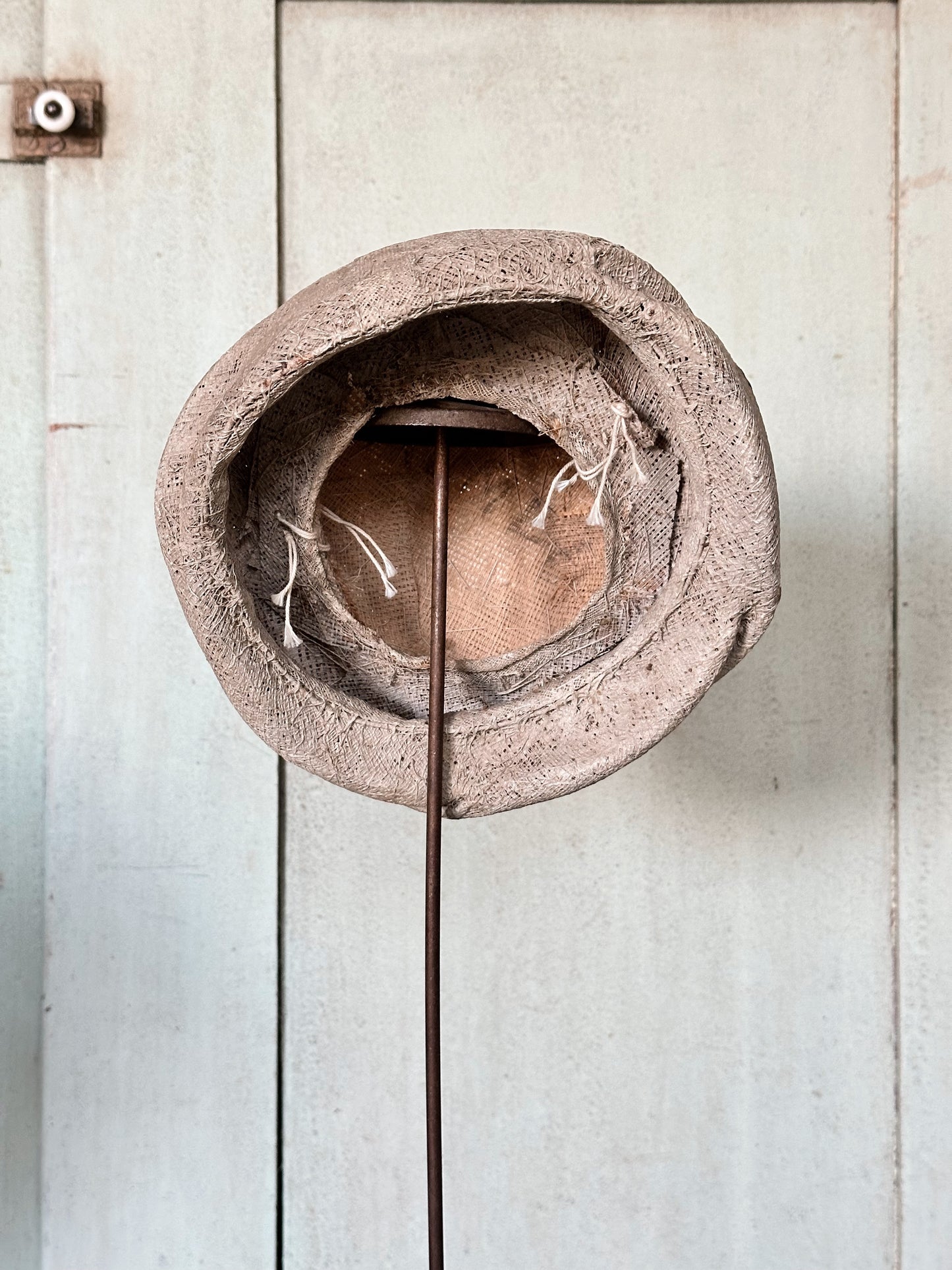 Vintage Hessian Hat Mold
