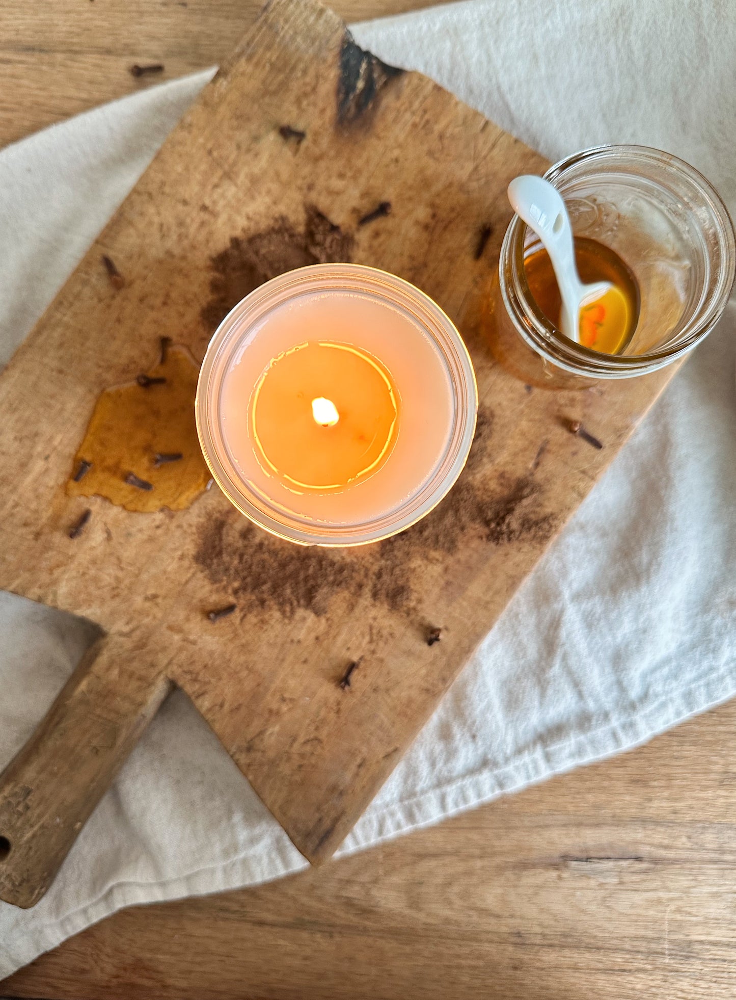Hand Poured Spiced Honey Candle