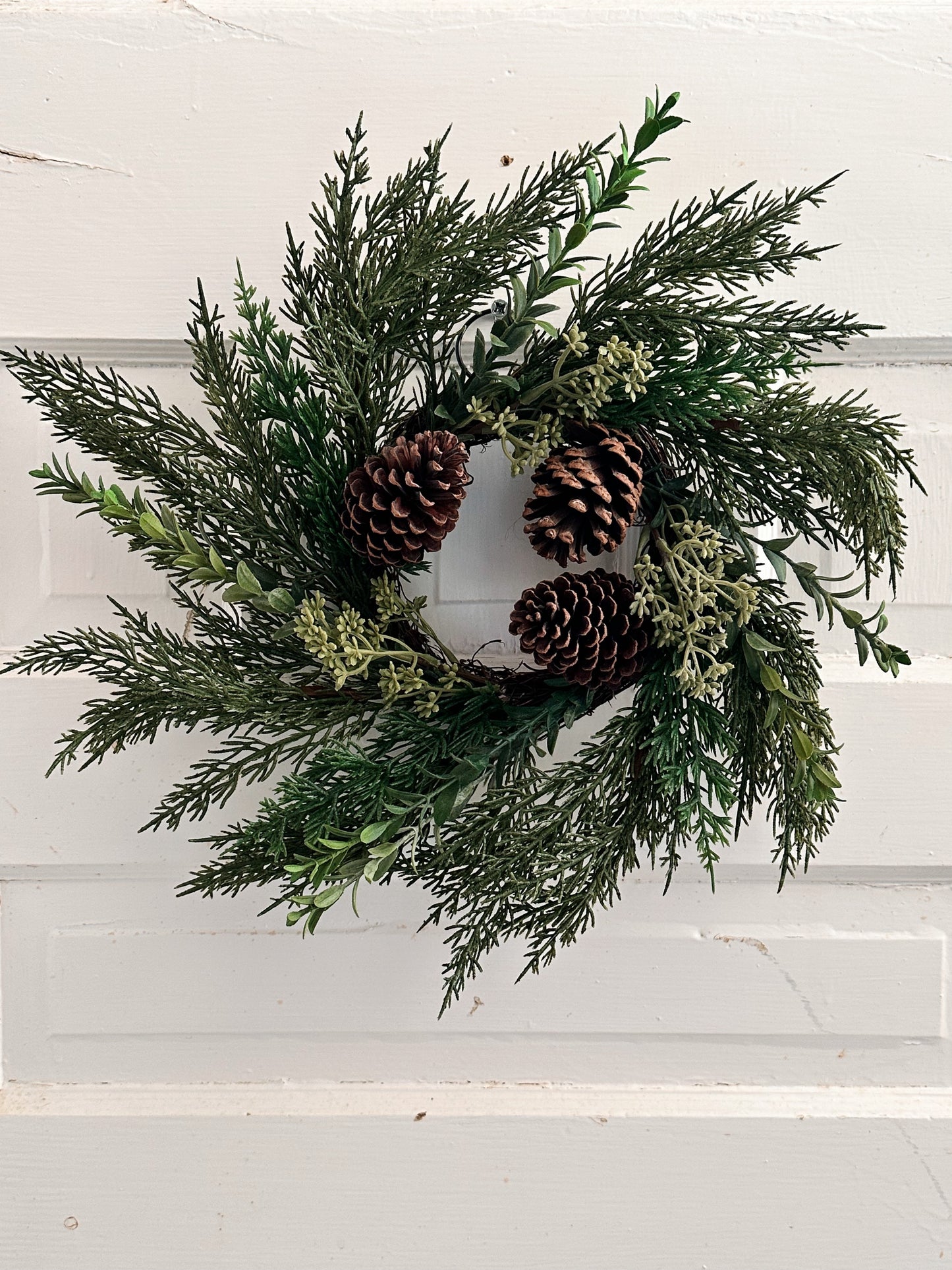 Pine & Myrtle Candle Ring, Wreath