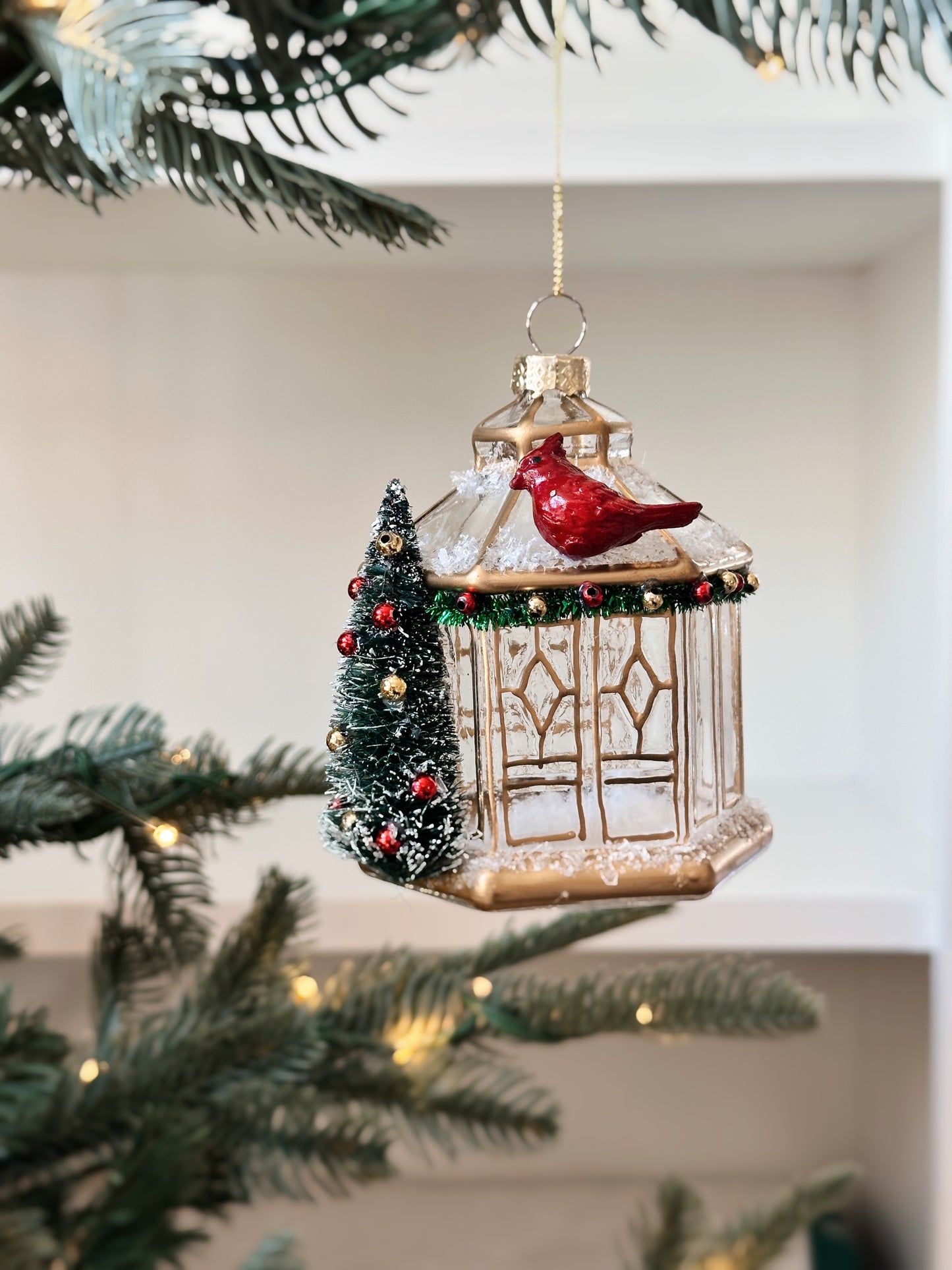 Glass Gazebo Ornament