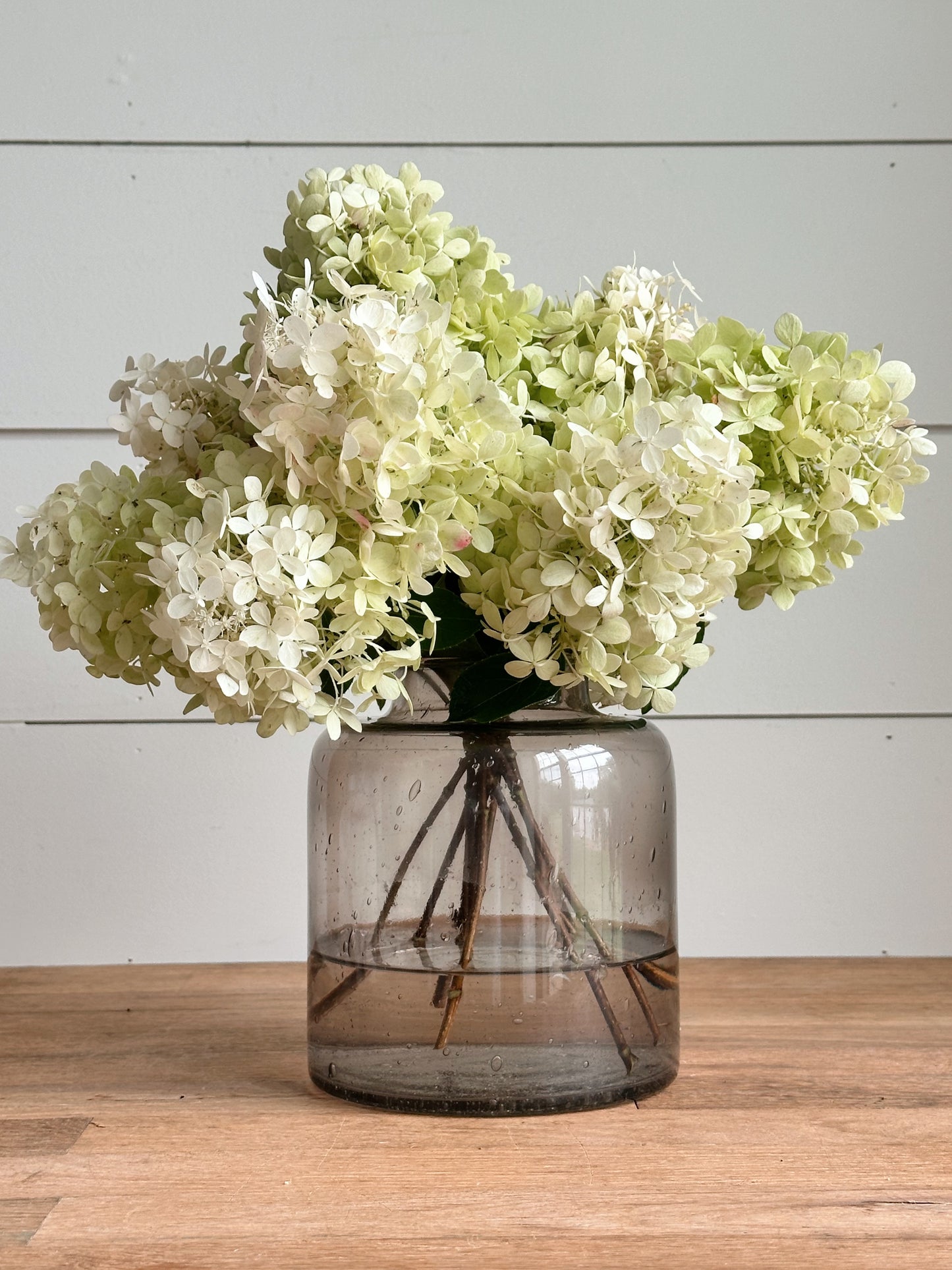 Mouth Blown Glass Vase