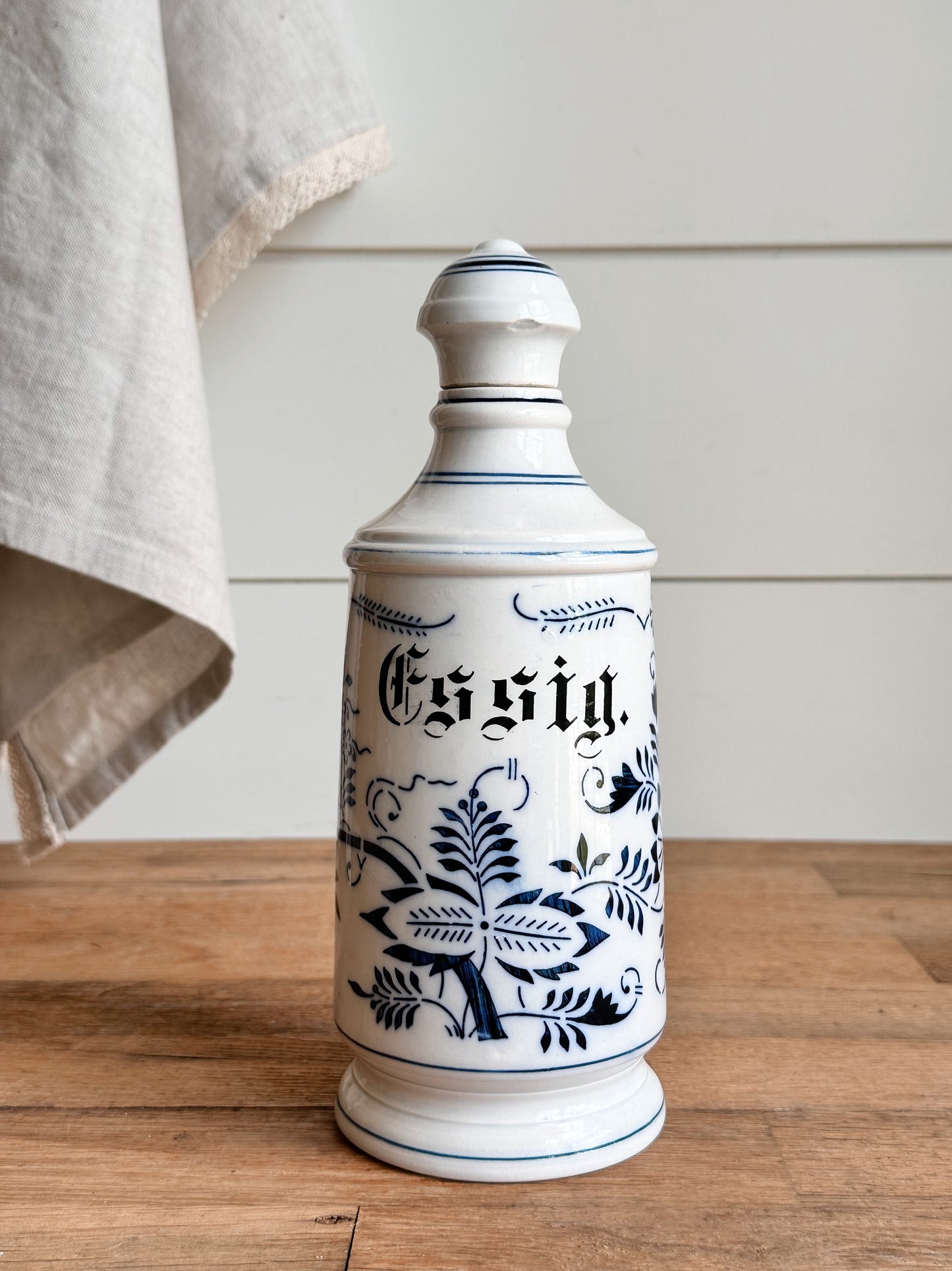 Vintage German Vinegar Bottle