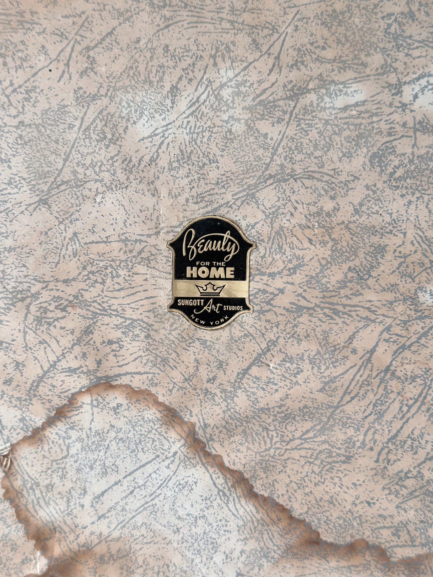 Vintage Framed Hotel Cutout