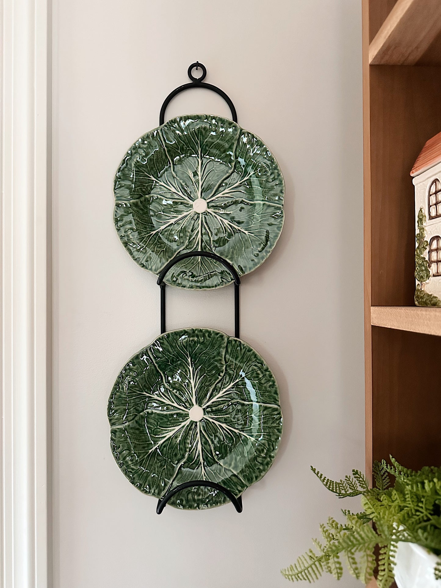Forged Iron Double Plate Holder