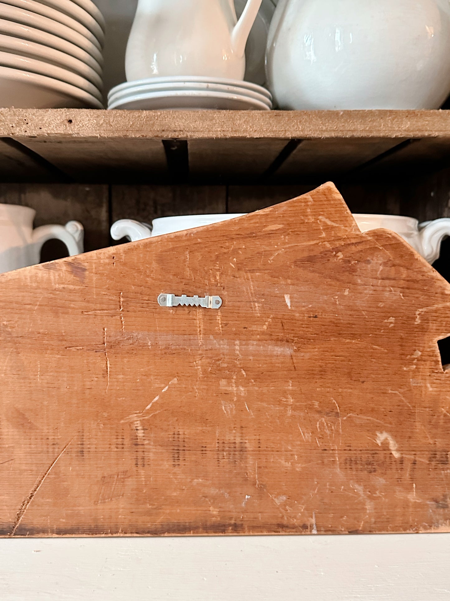 Vintage Wooden Angel Wall Hanging