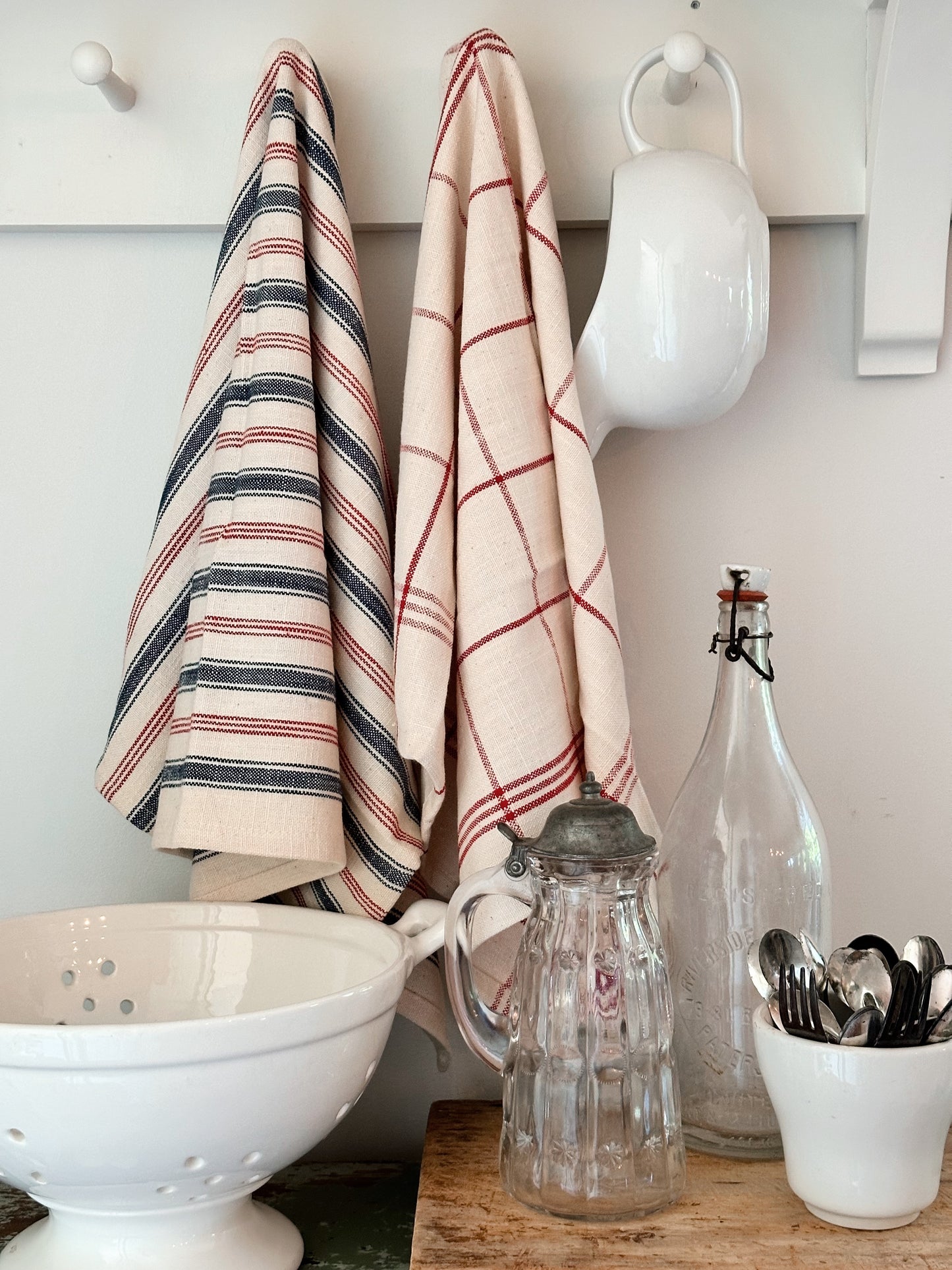Organic Cotton Summertime Dishtowels