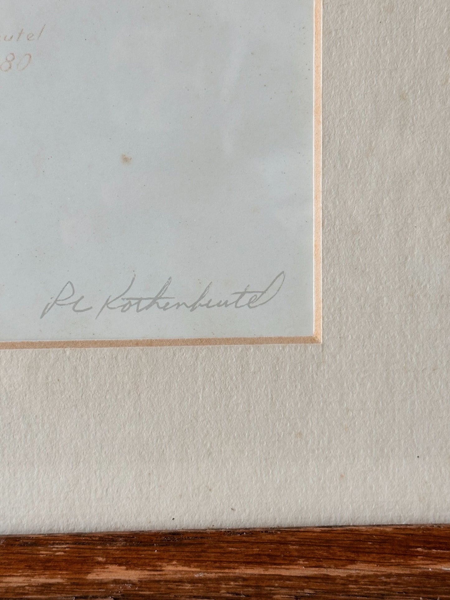 Vintage Signed and Numbered Pheasant Print