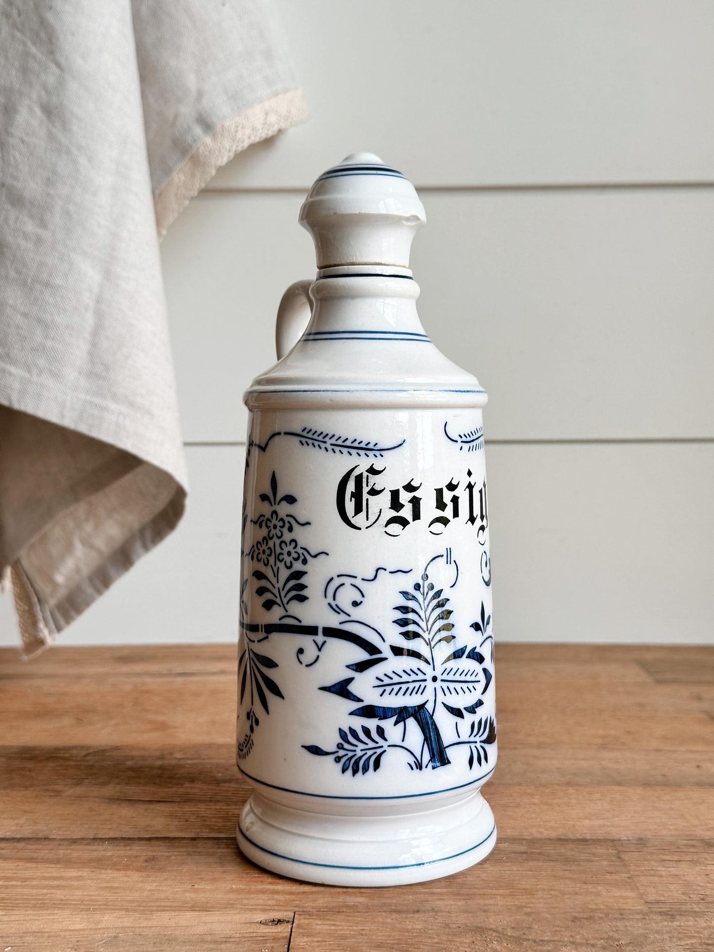 Vintage German Vinegar Bottle