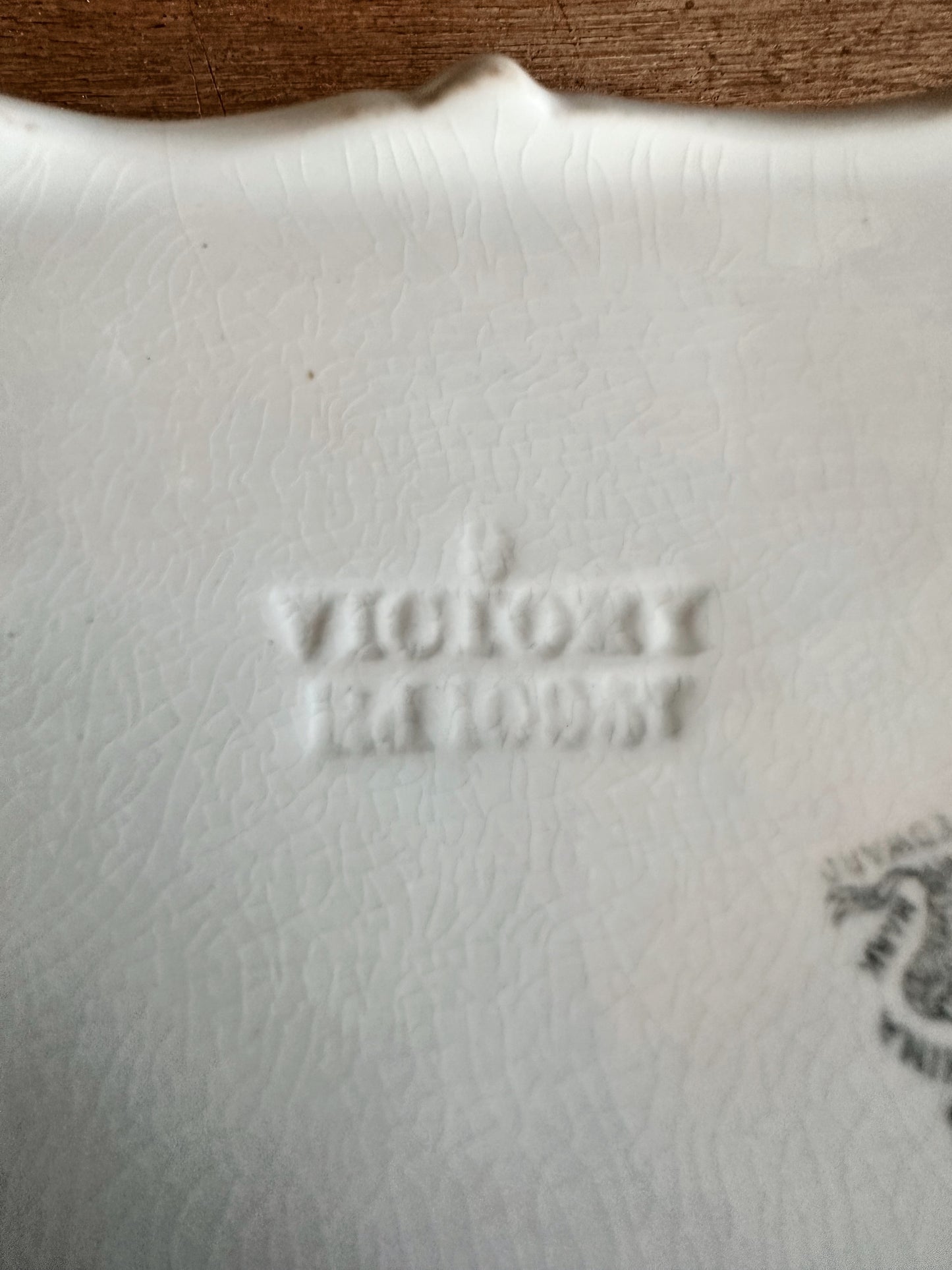 Antique John Edwards Ironstone Tureen