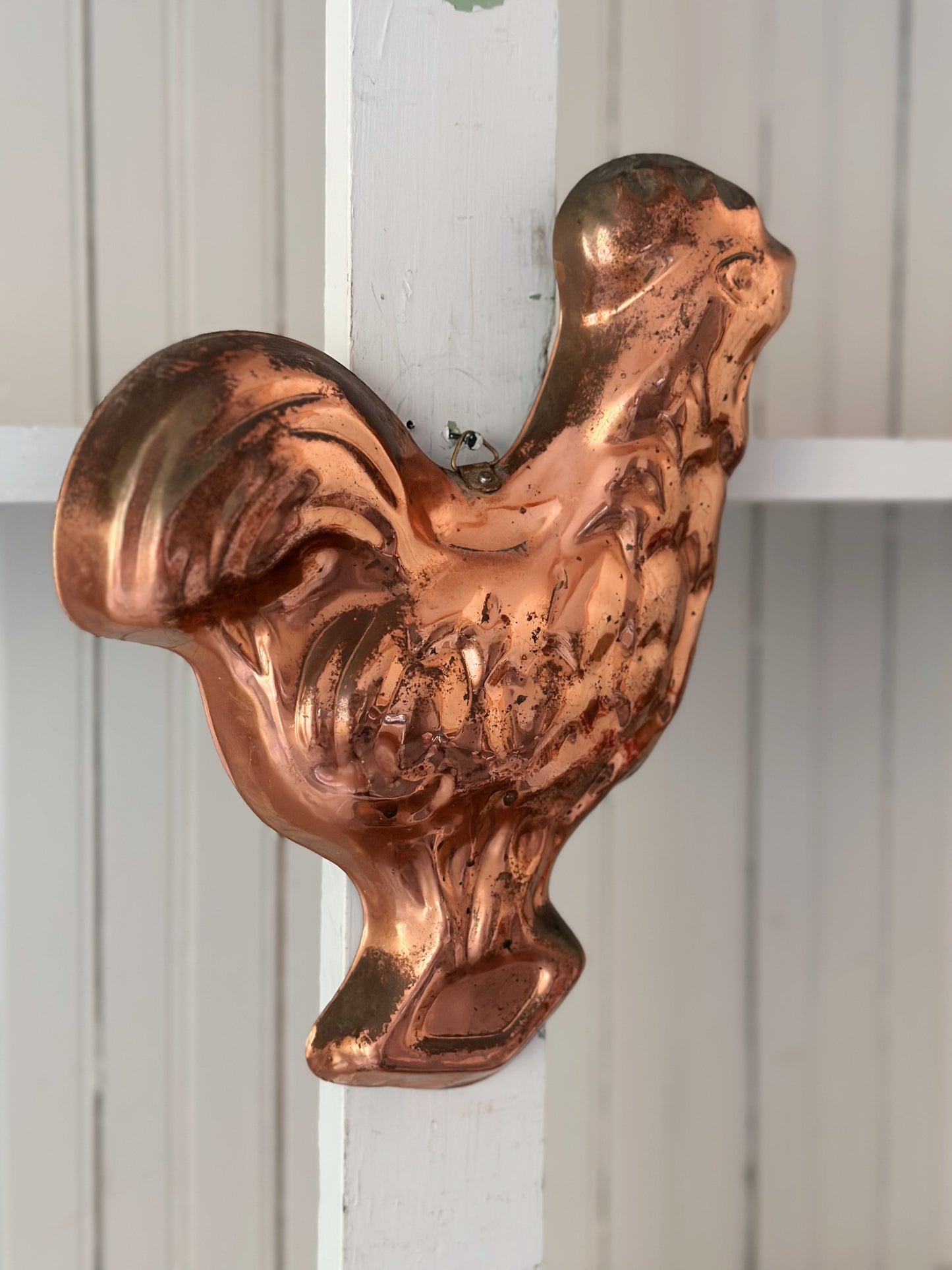 Vintage Copper Rooster Mold