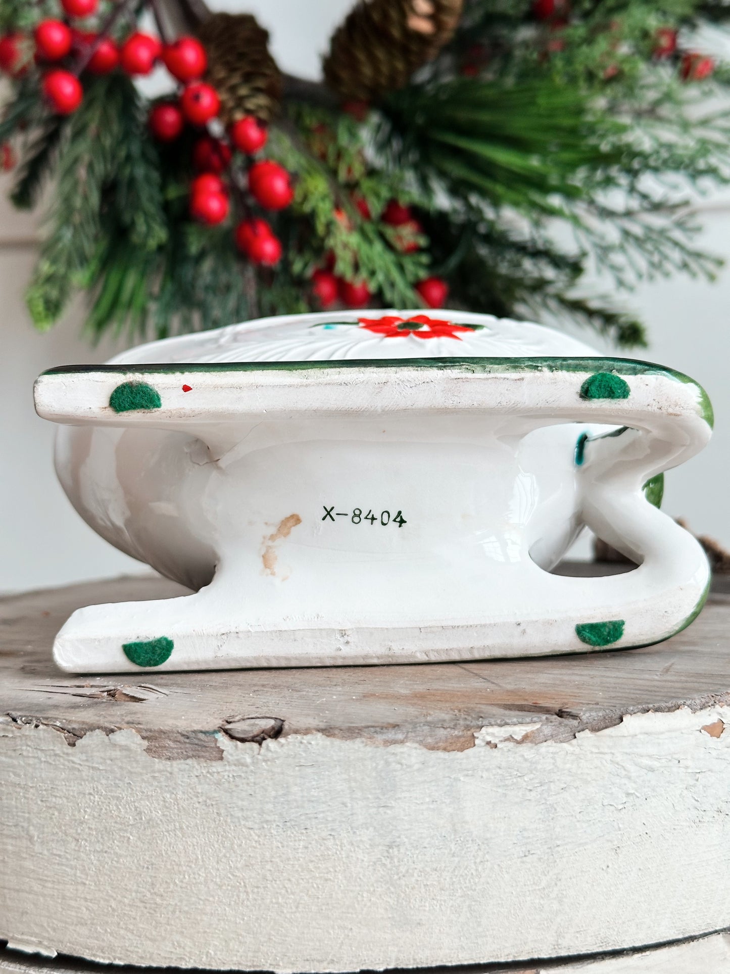 Vintage Sleigh Planter