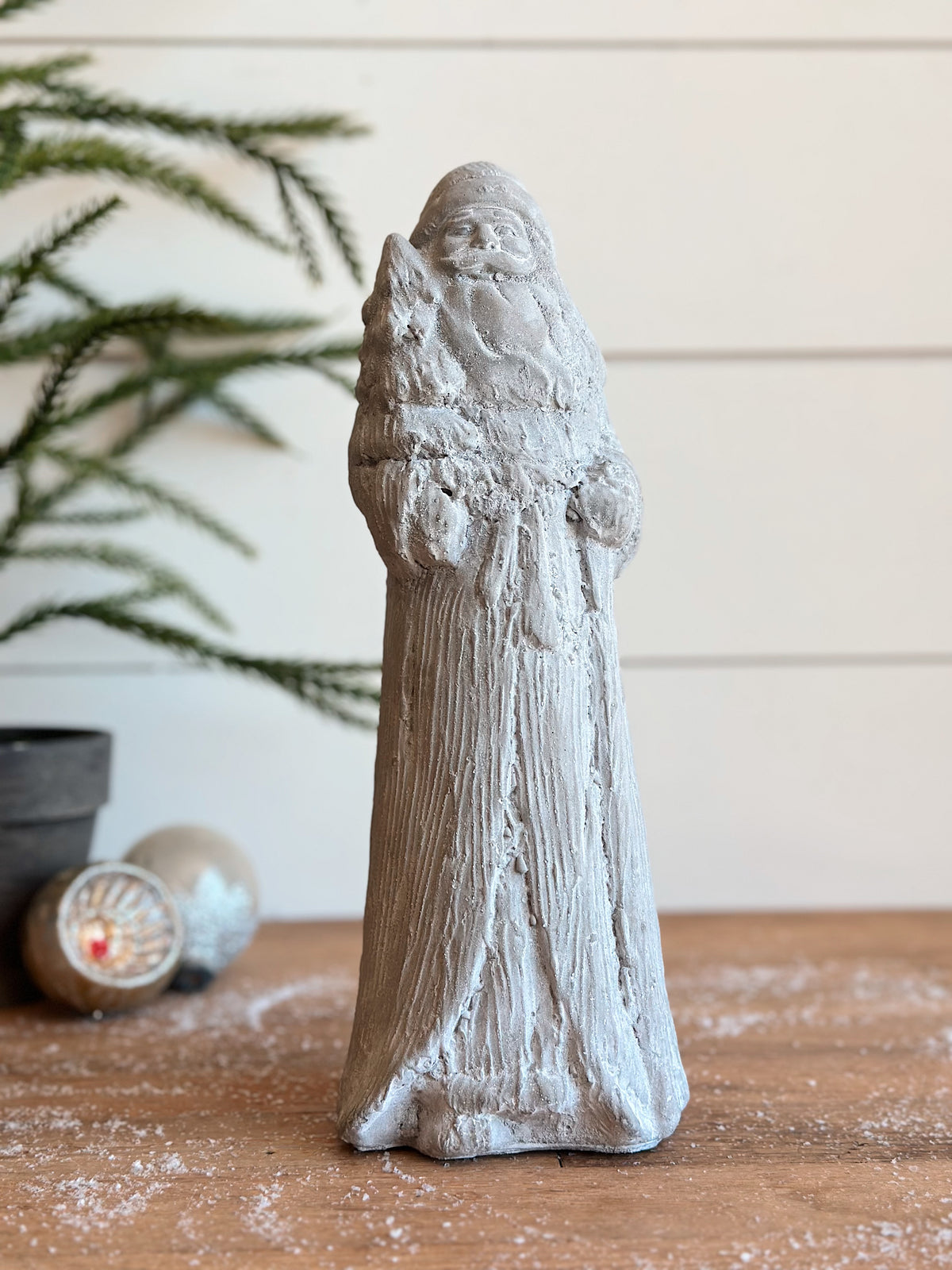 Cement Father Christmas