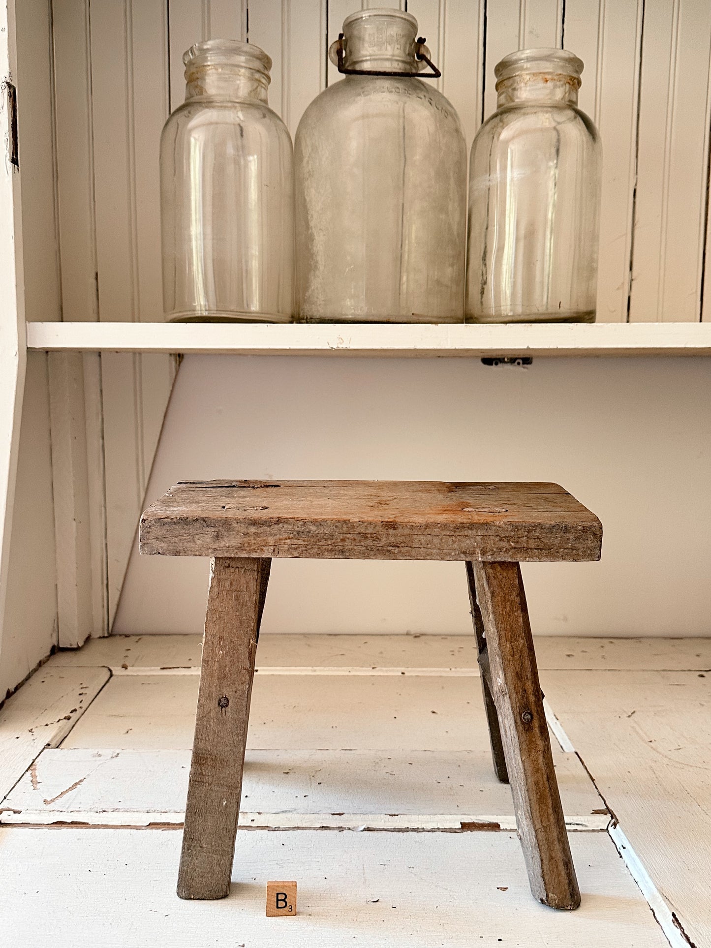 Reclaimed Wood Stool